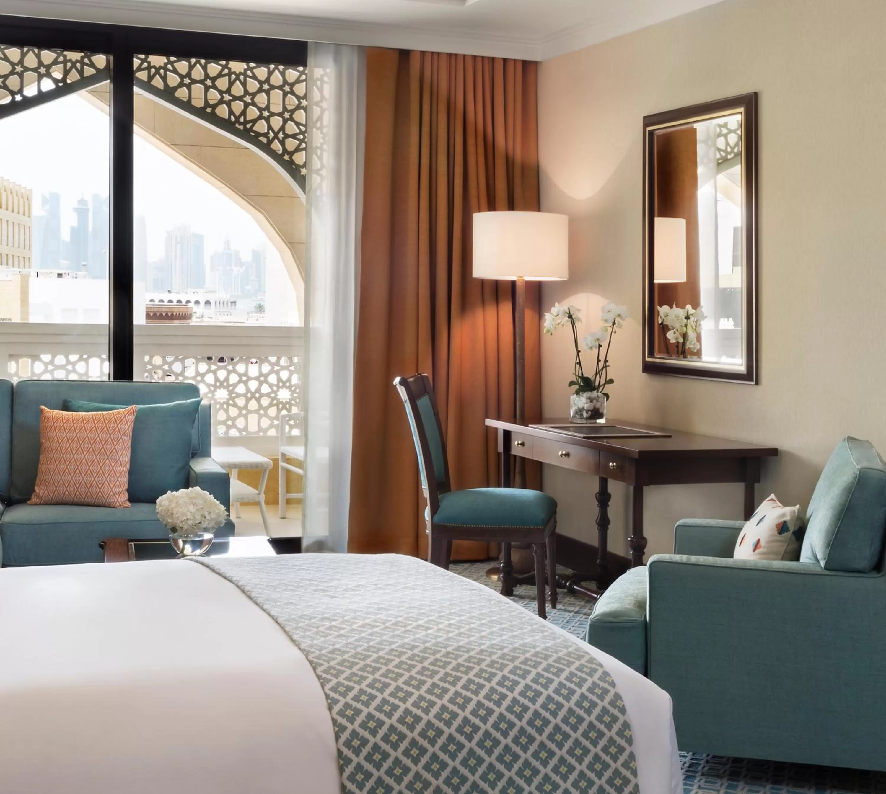 Photo of the whole room, Bed in Al Najada Doha Hotel by Tivoli