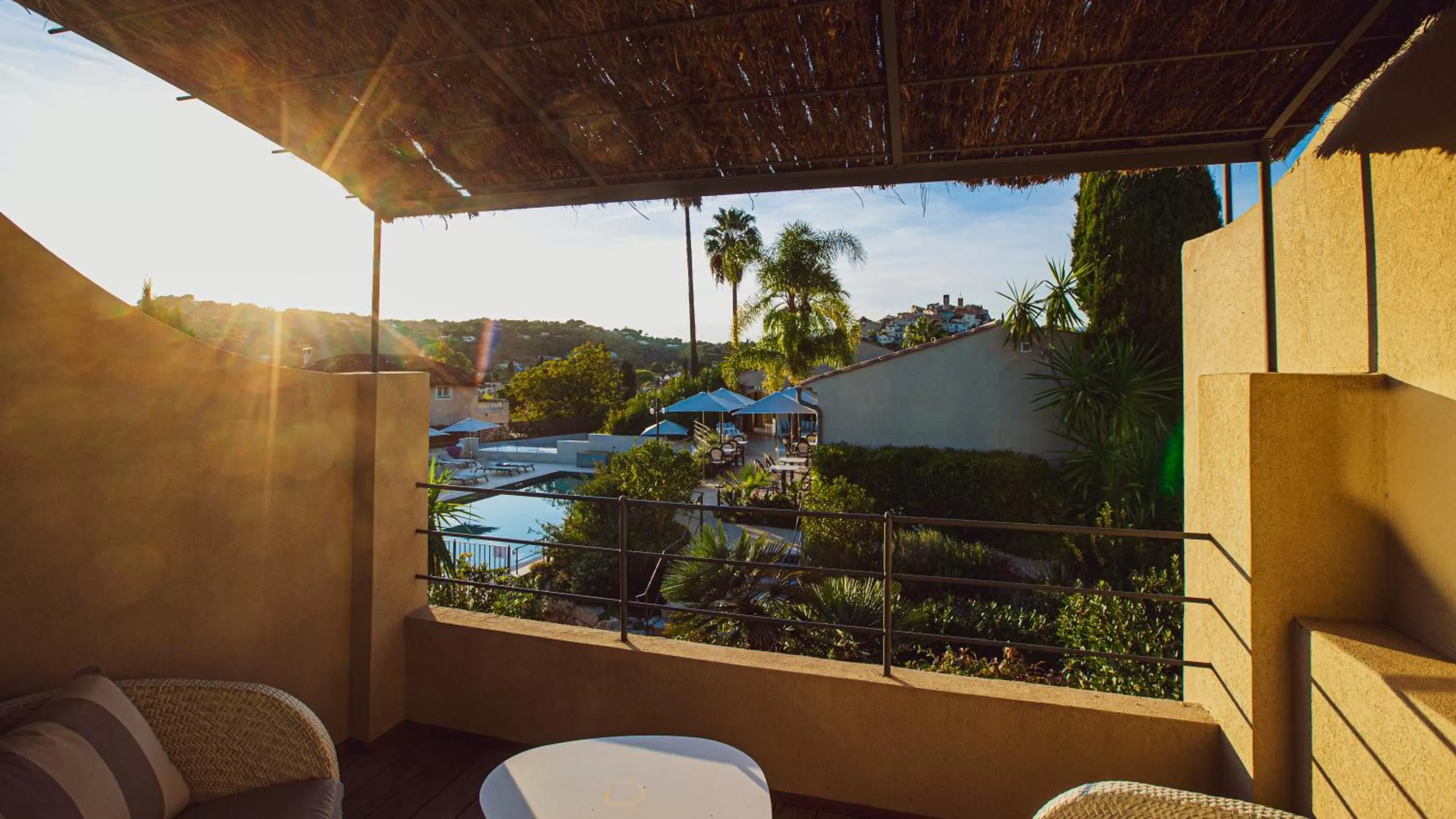 View (from property/room) in La Bastide de Biot