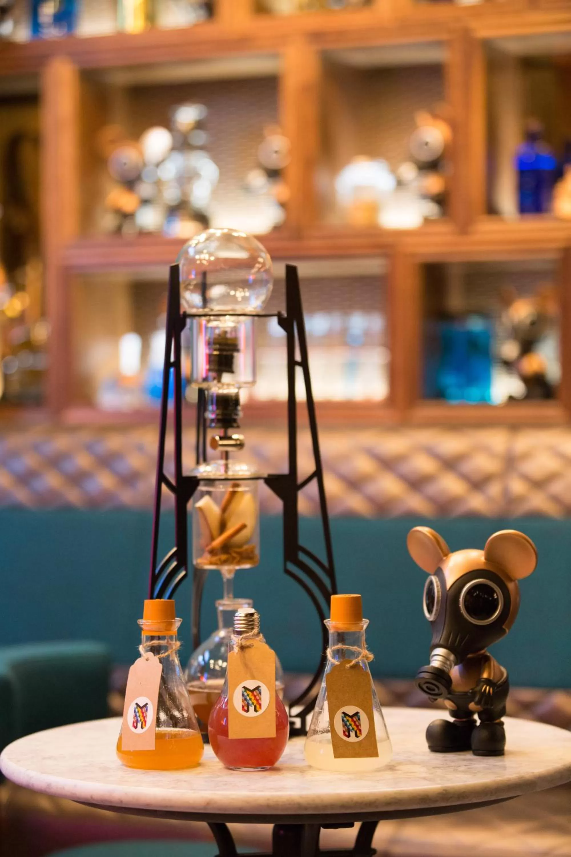 Drinks in The Megaro Hotel - Kings Cross St Pancras, London