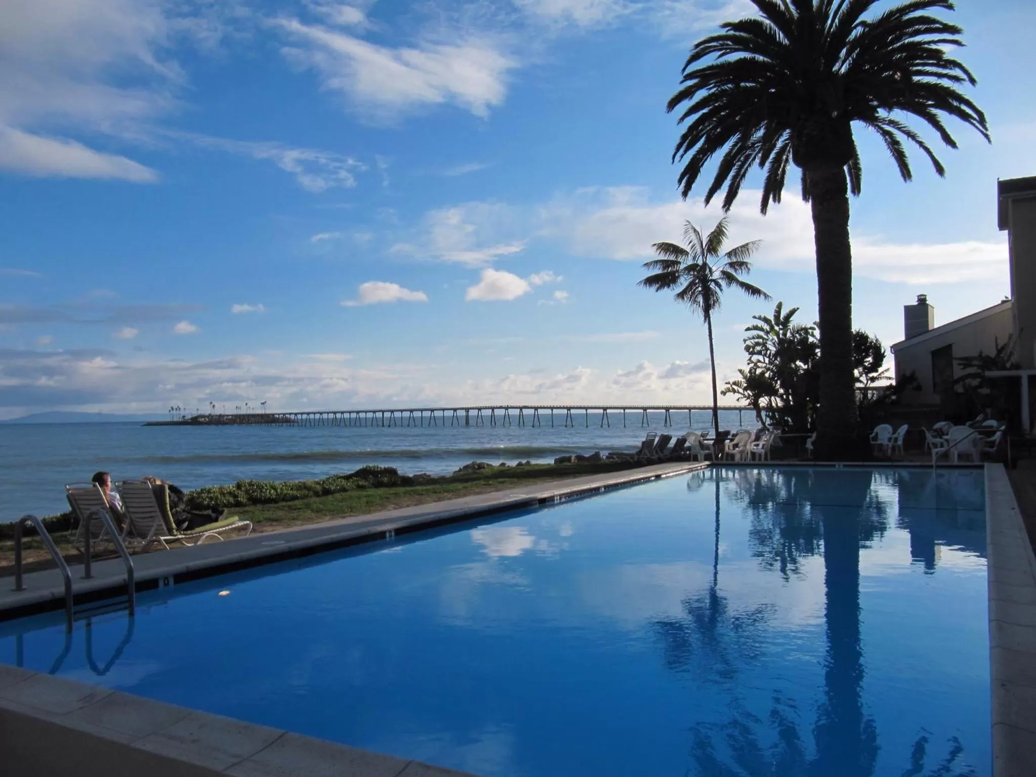 Patio in Cliff House Inn