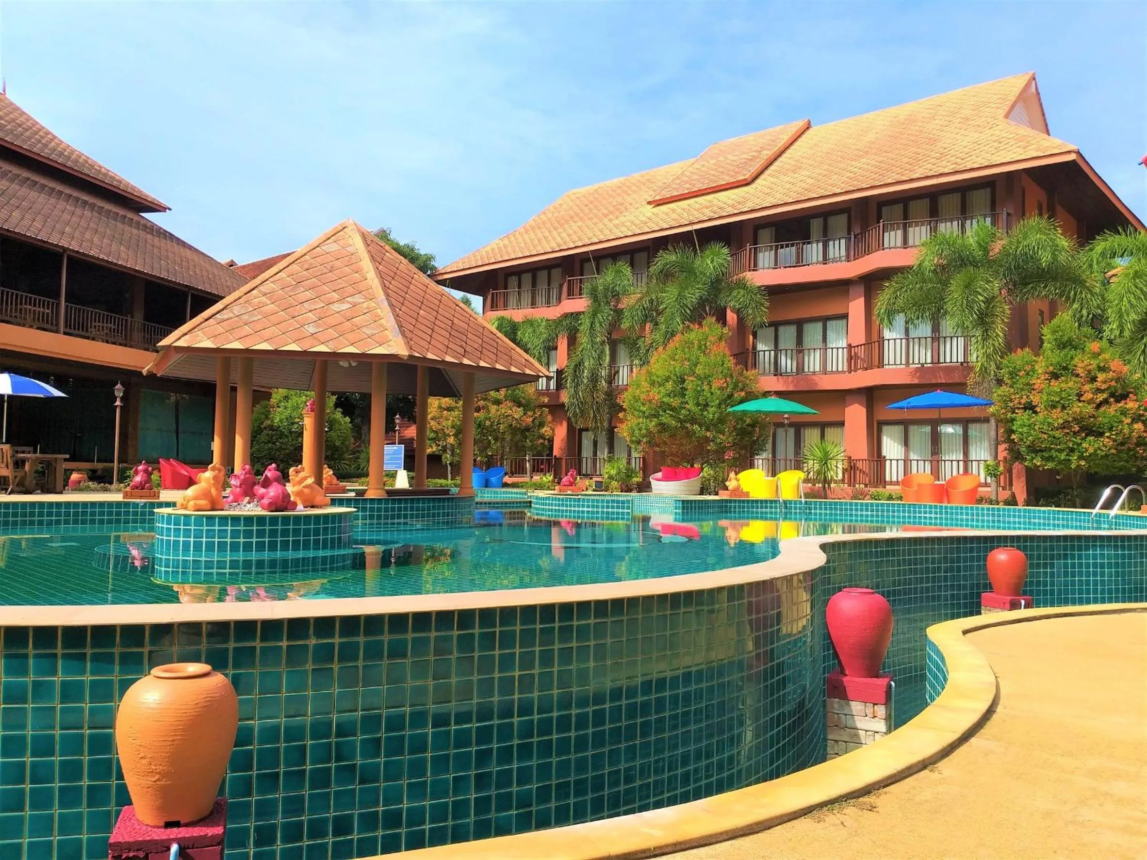 Property building in Andamanee Boutique Resort Aonang Krabi - Free Beach Shuttle