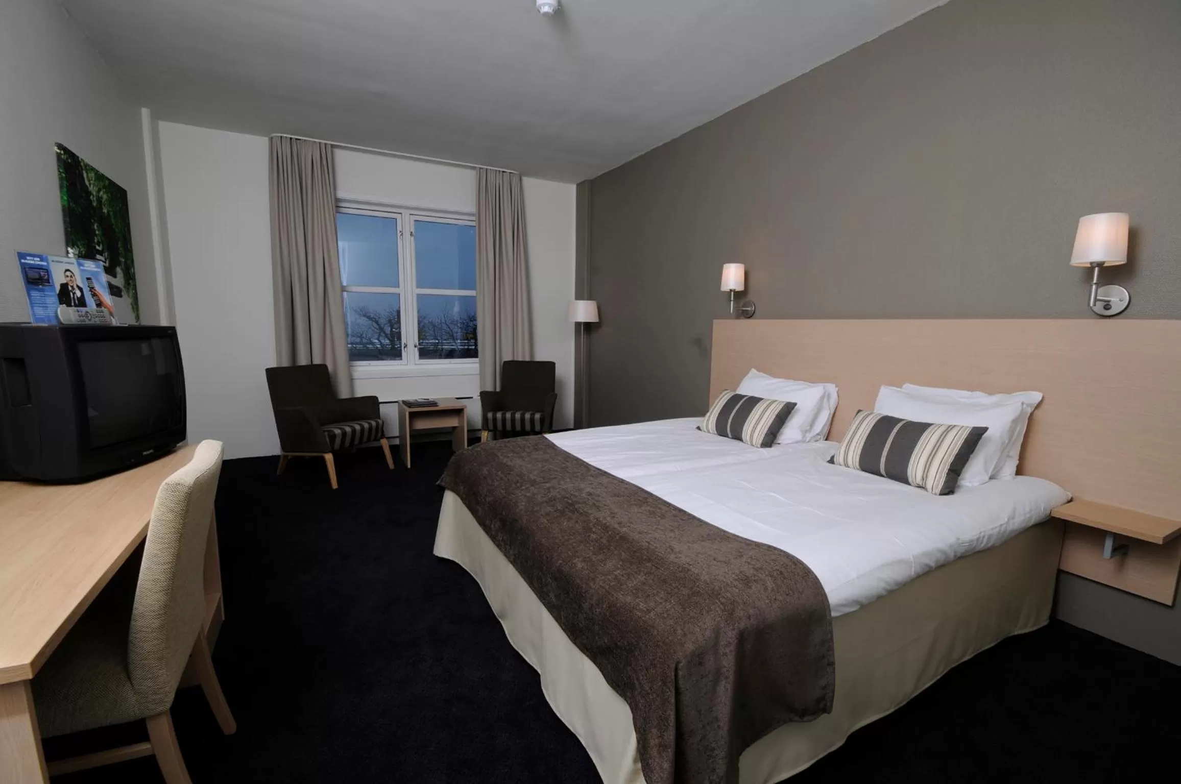 Seating area, Bed in Grand Hotel Åsgårdstrand - Unike Hoteller