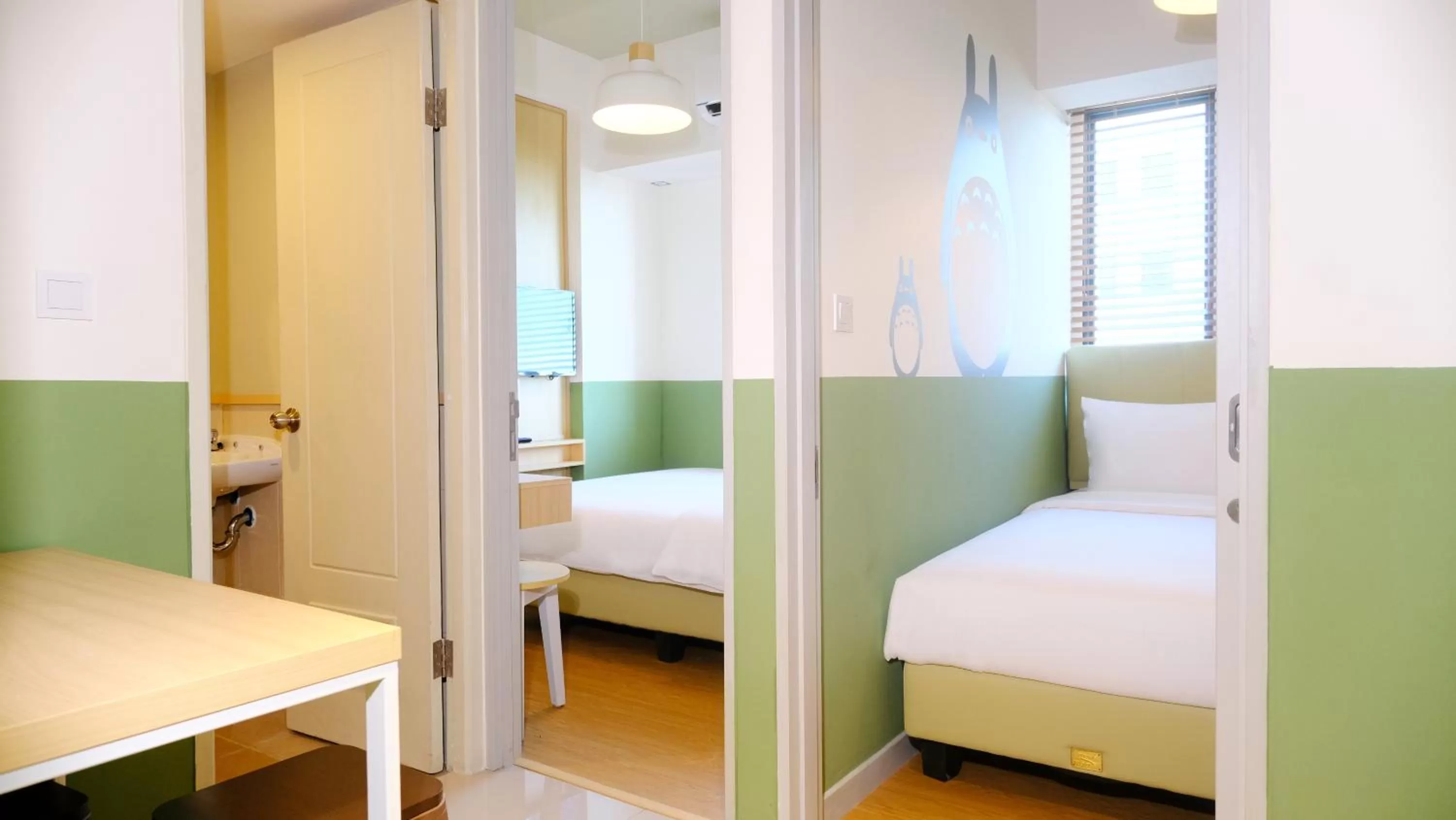 Bed in Hotel Osaka PIK2