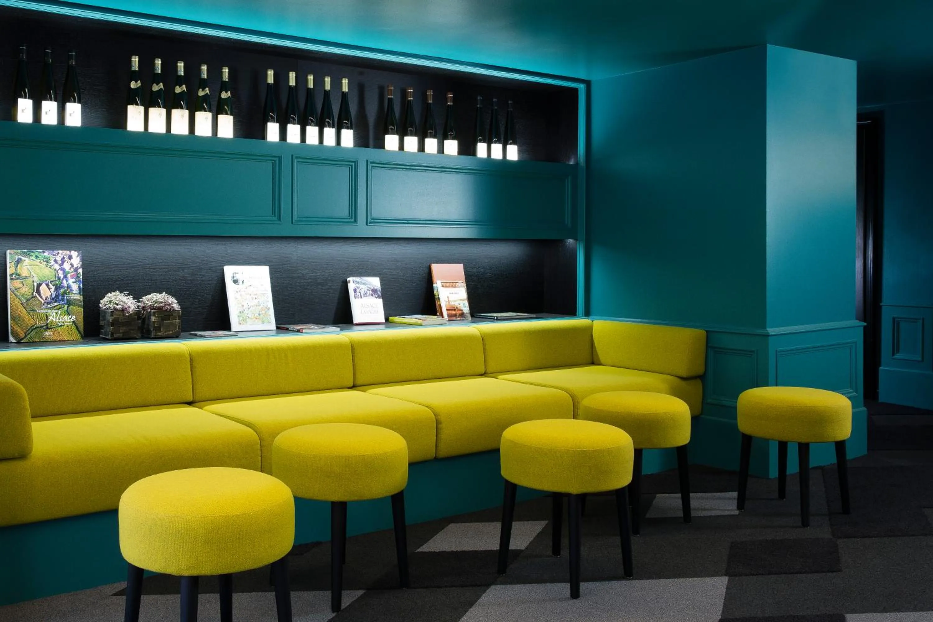 Lobby or reception in Hôtel Diana Dauphine