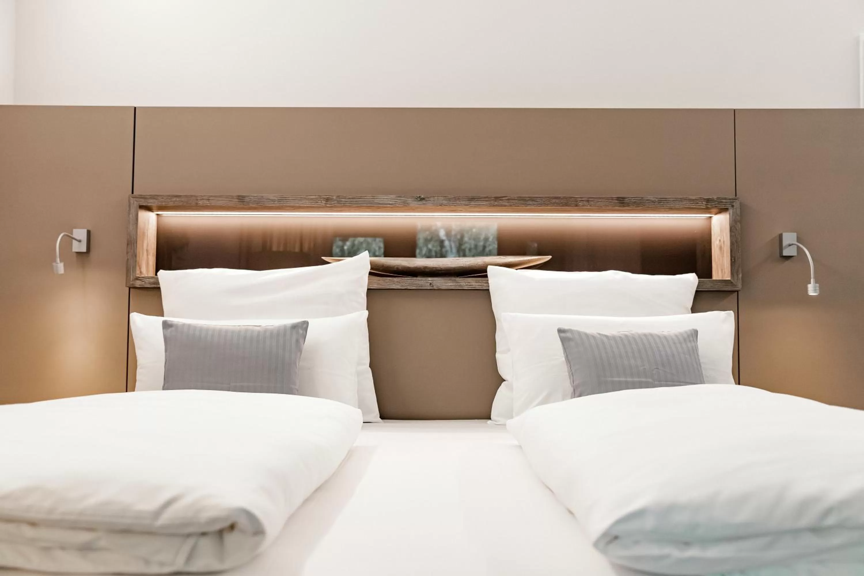 Bed in Seehotel am Tankumsee