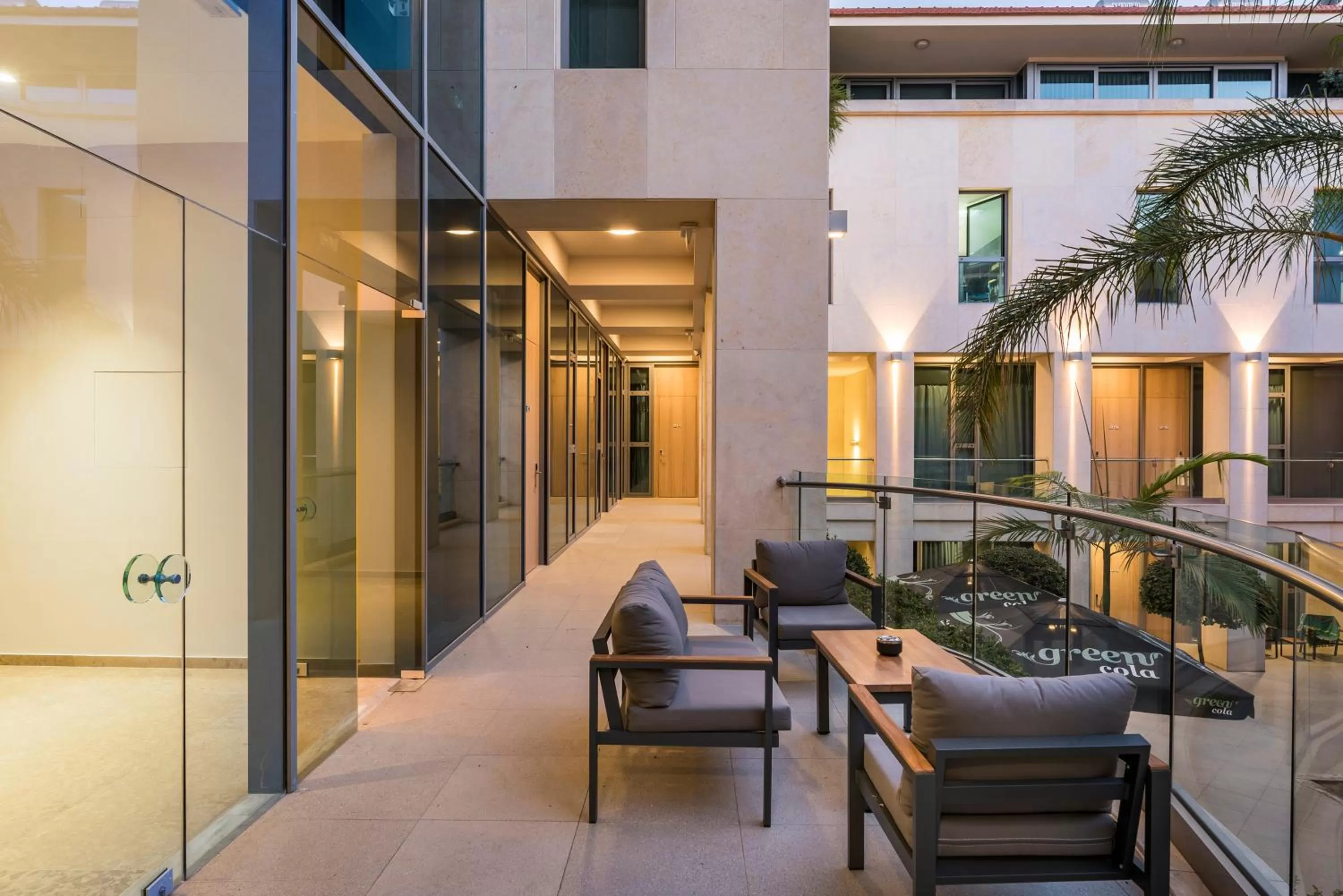 Balcony/Terrace in Trianon Luxury Apartments & Suites