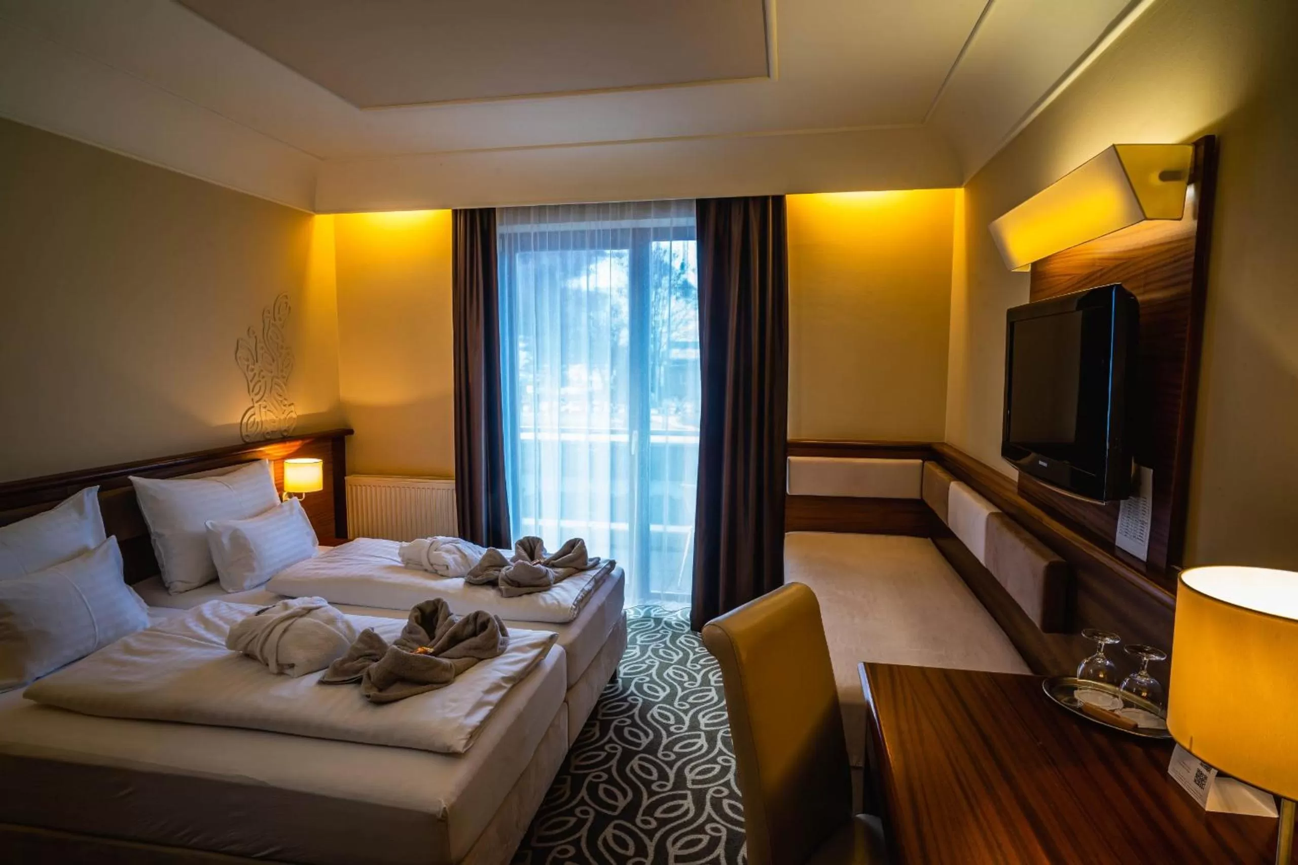 Bed in Relax Resort Hotel Kreischberg