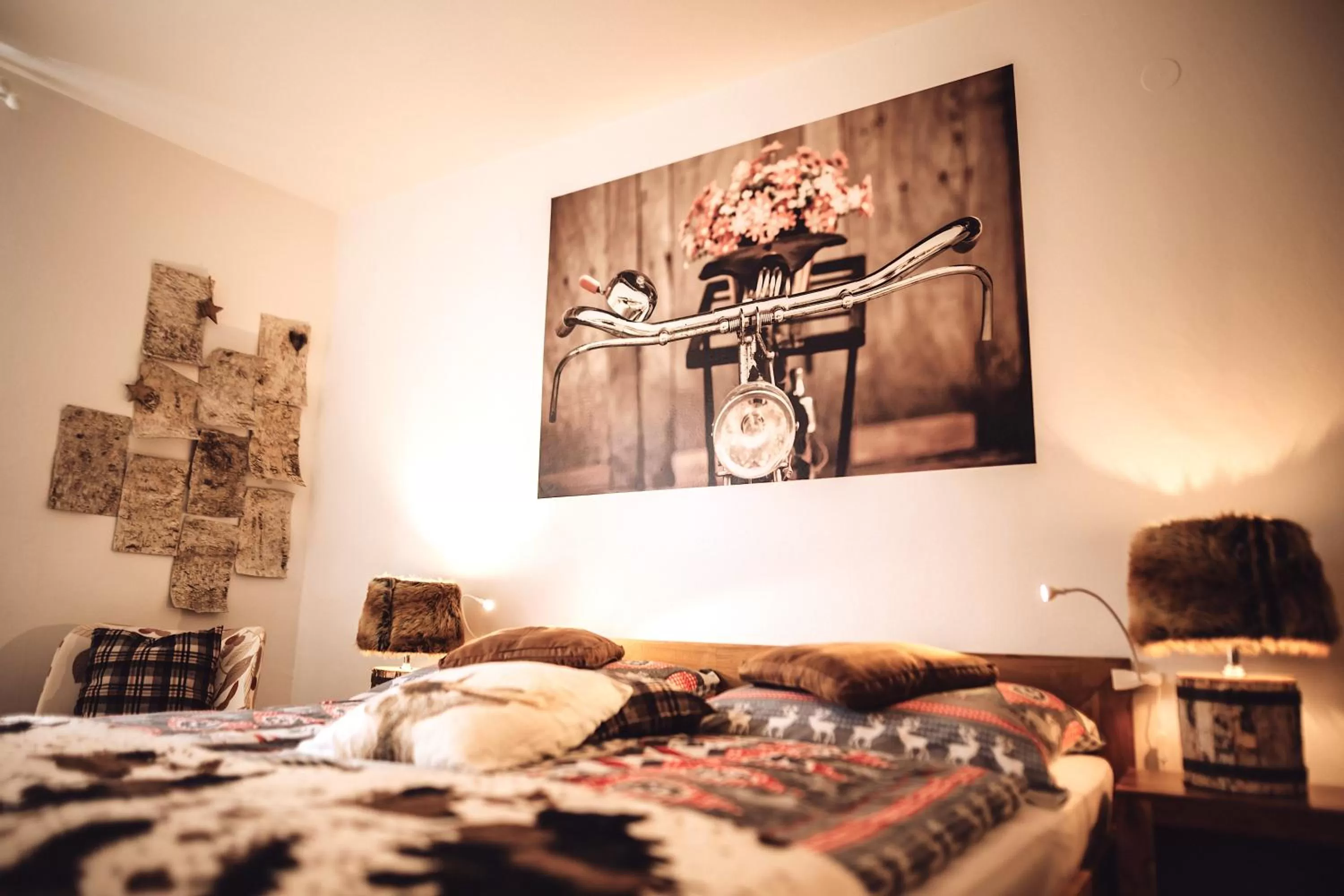 Bed in Das Hotel Stern 24h self-check-in