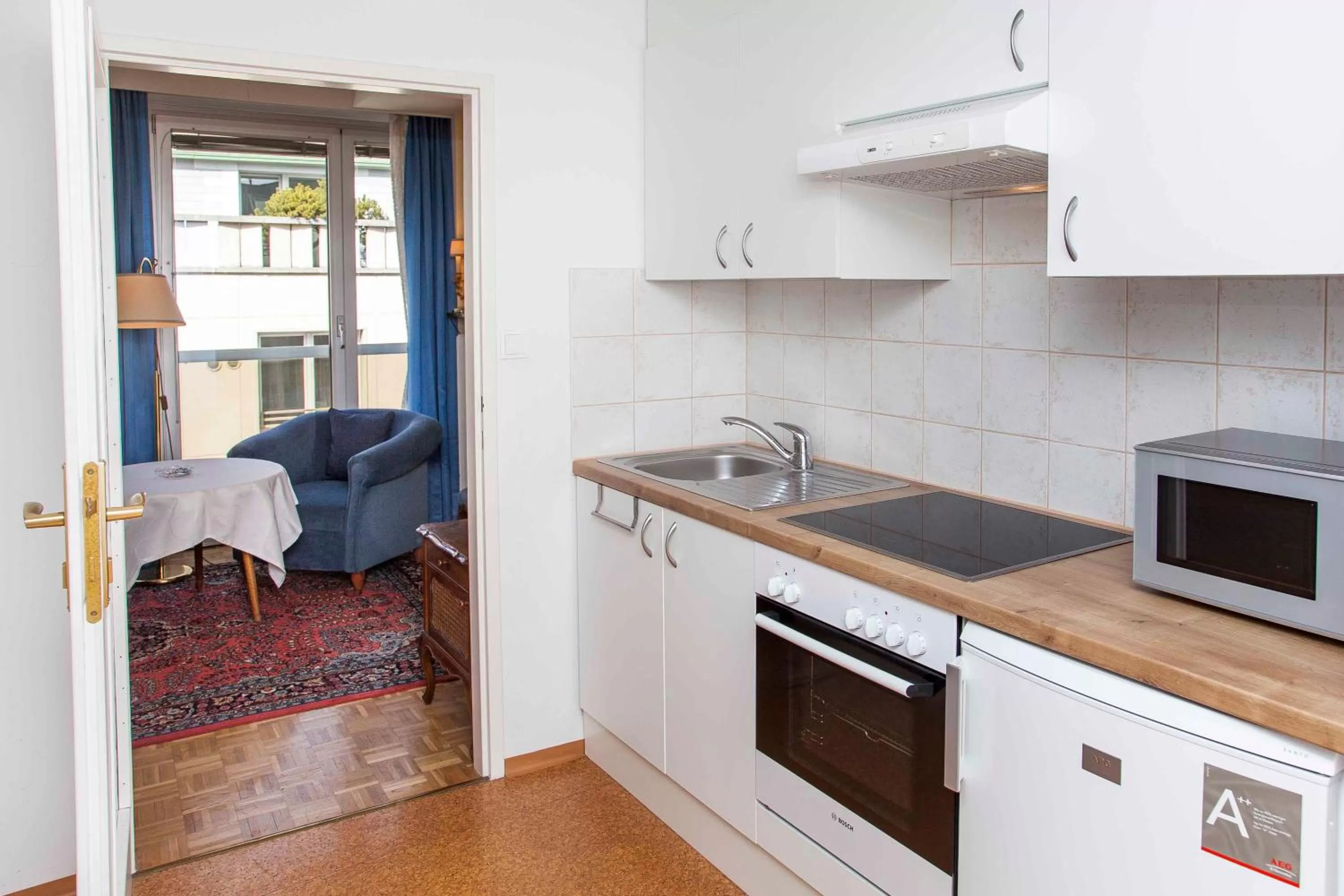 Kitchen or kitchenette, Kitchen/Kitchenette in Pension Sacher - Apartments am Stephansplatz