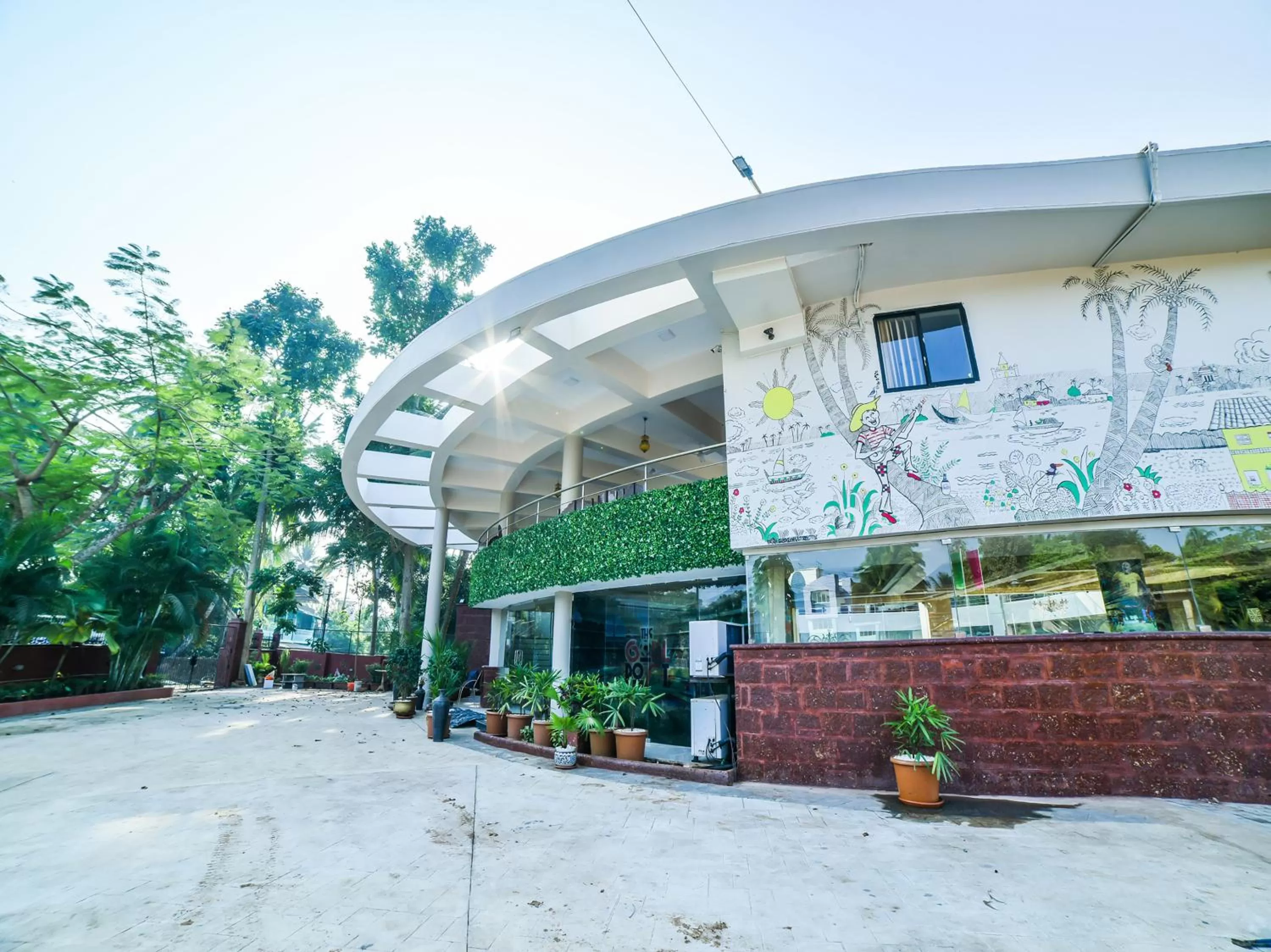 Property building in The Center Court Resort & Spa