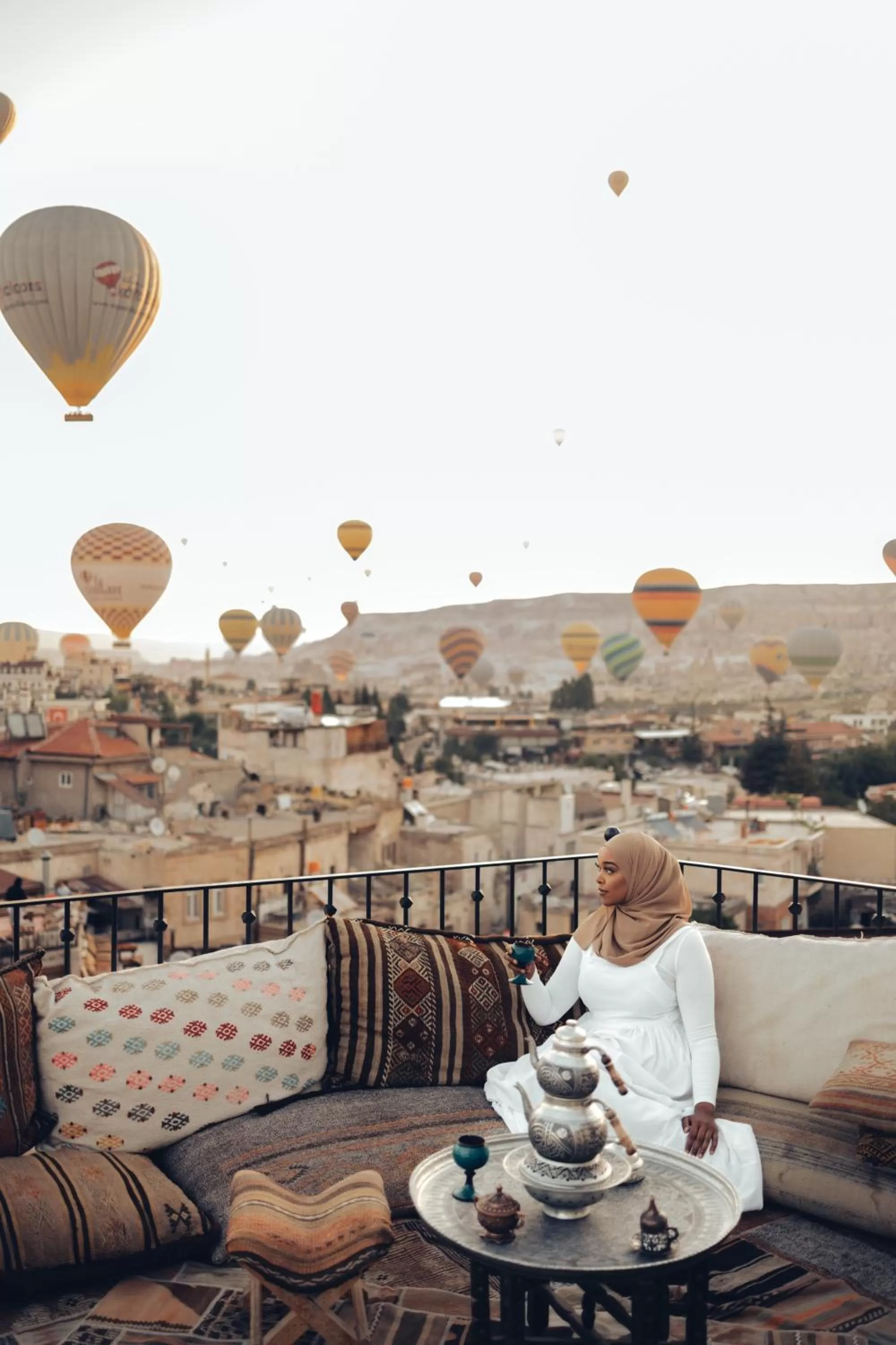 Natural landscape in Zara Cave Hotel