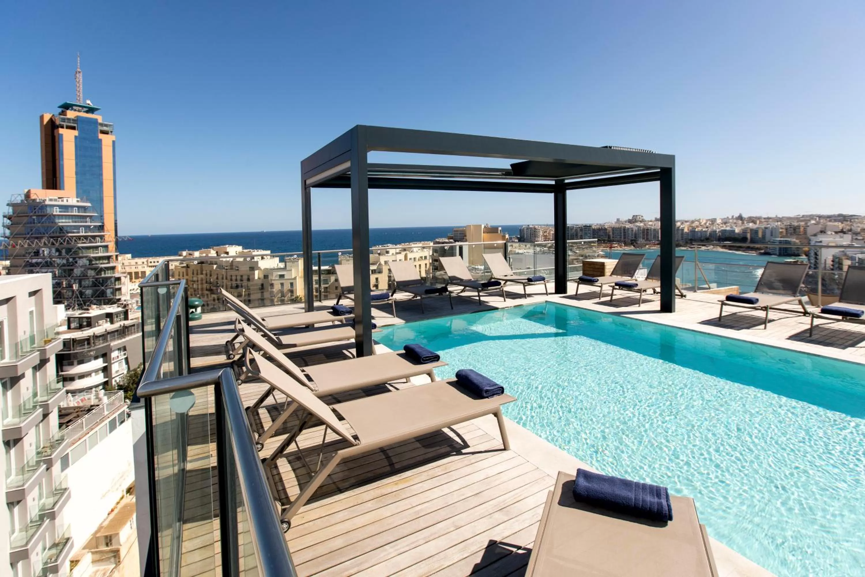 Swimming pool in Mercure St. Julian's Malta