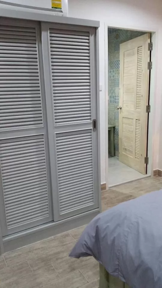 Bed in BC Summer Beach