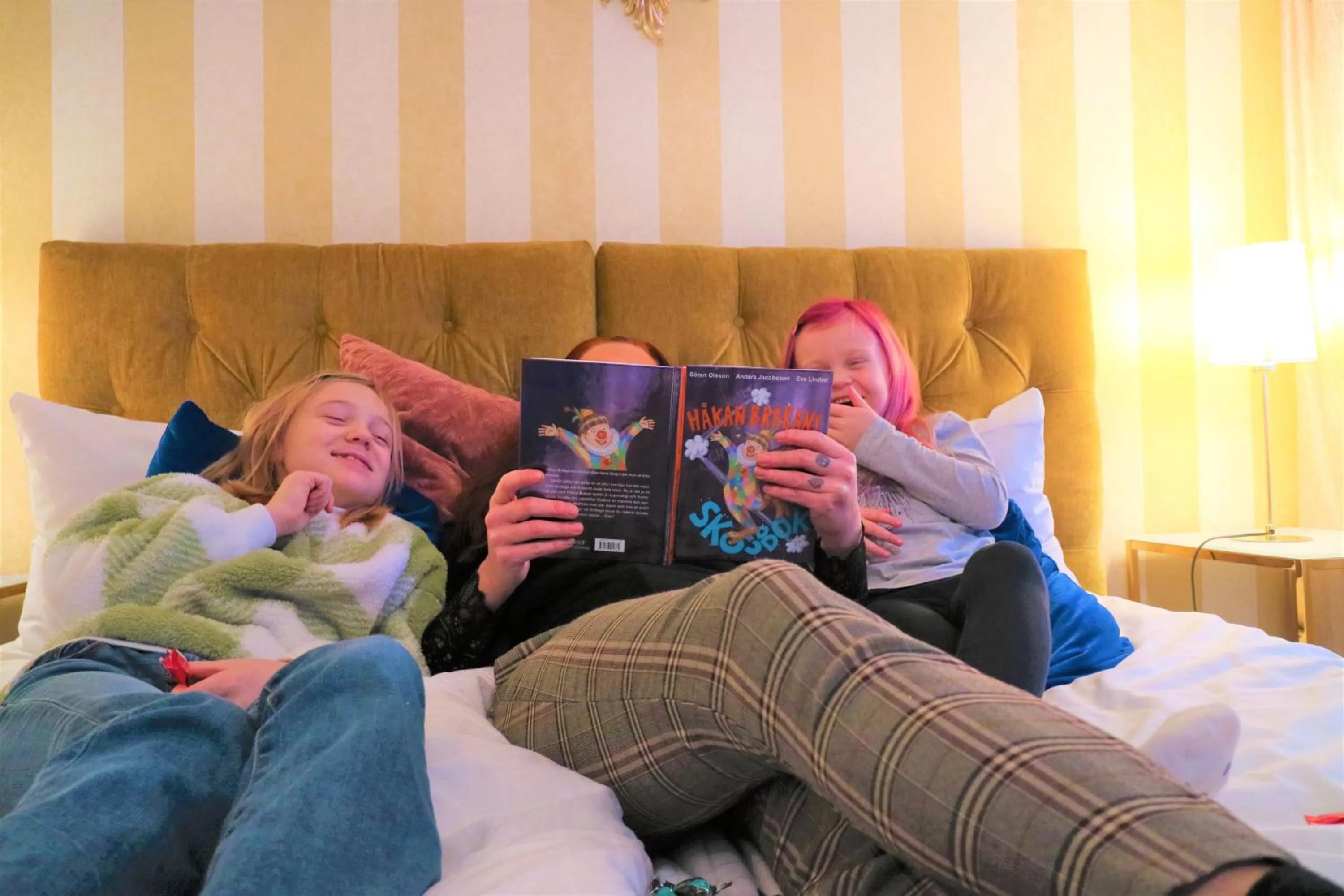 People, Bed in Vänerport Lakefront Hotell