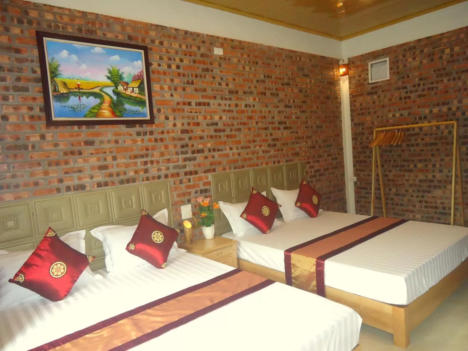 Bedroom, Bed in Green Space Homestay