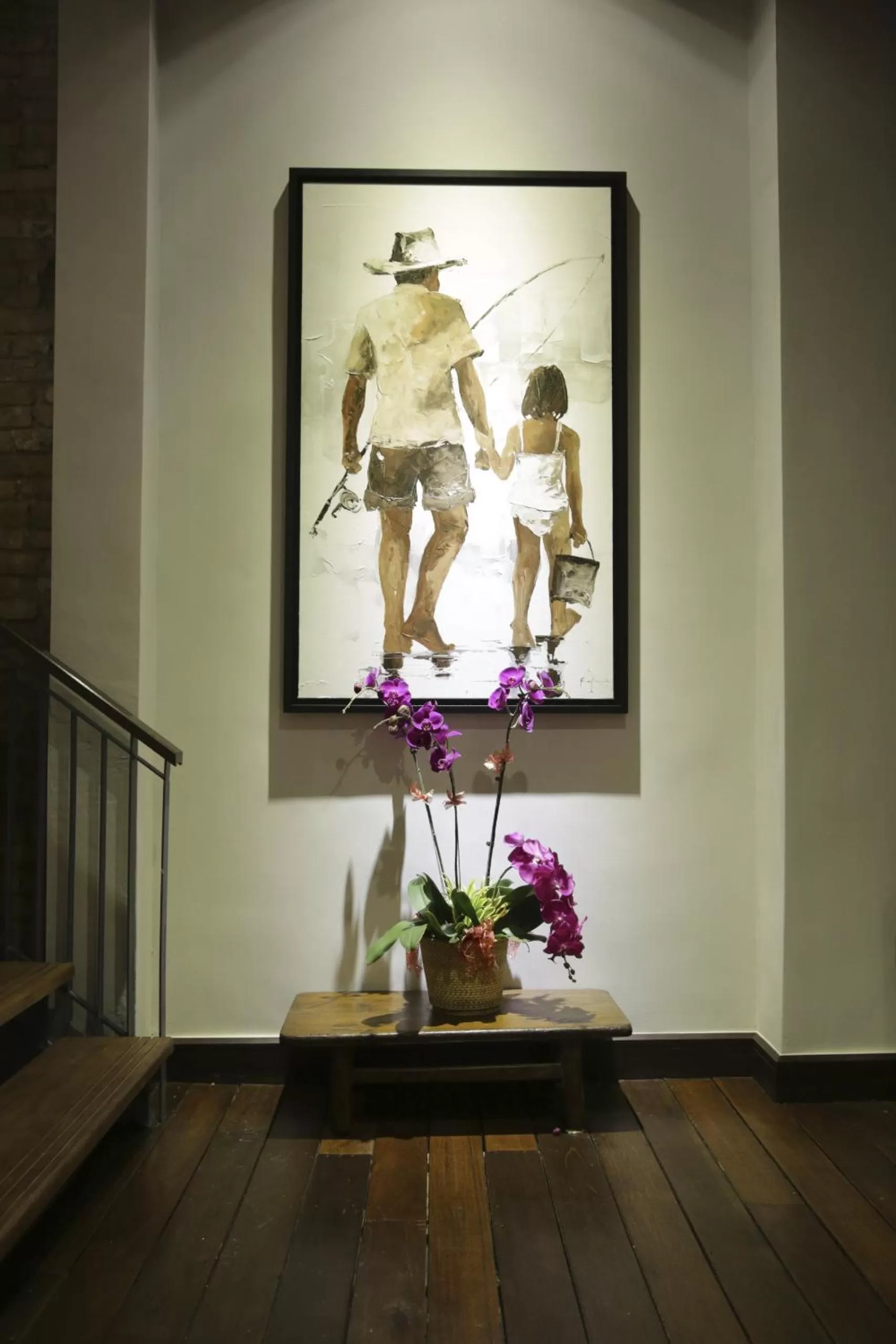 Decorative detail in 1825 Gallery Hotel