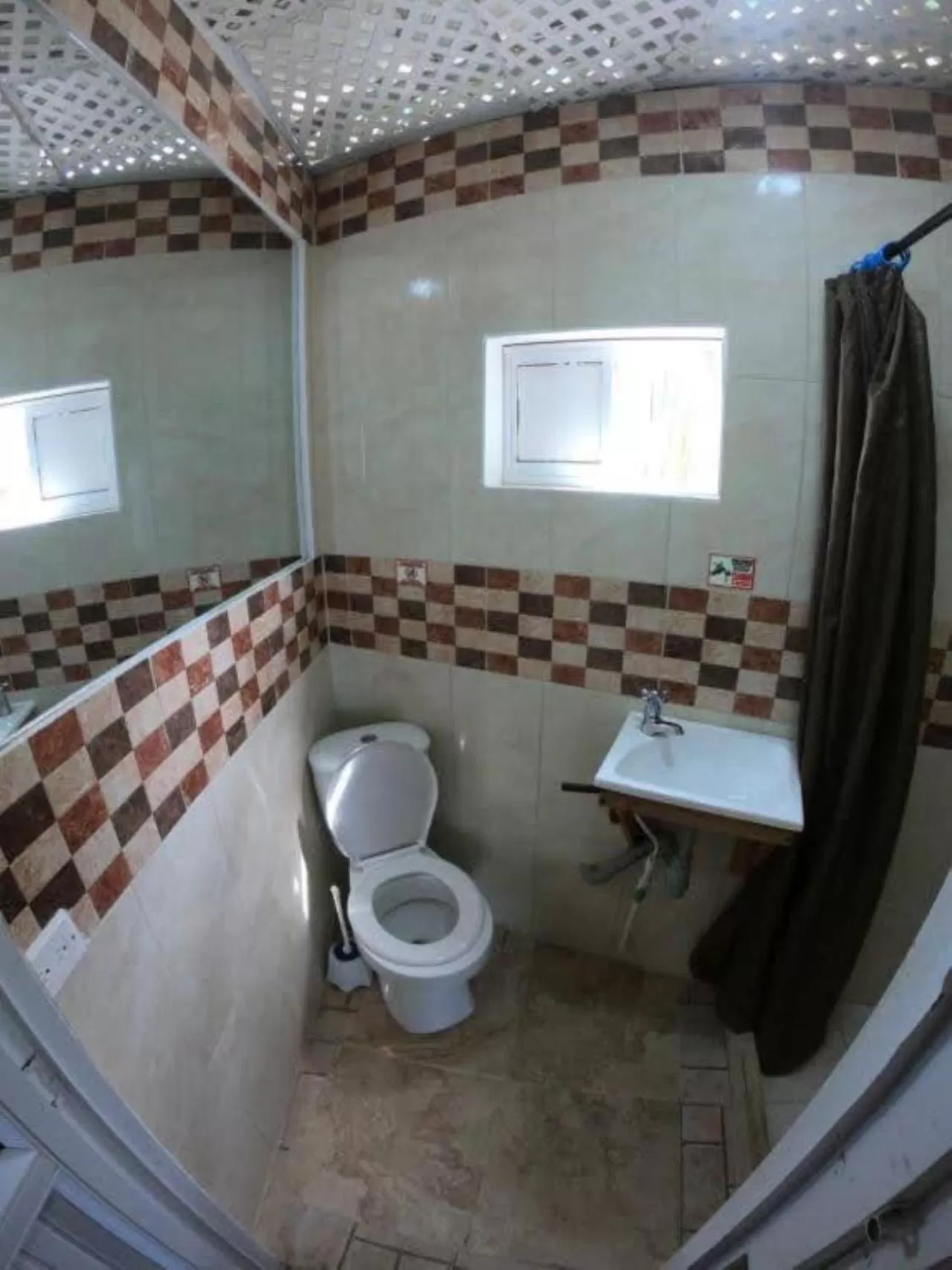 Bathroom in The Rock House Eco