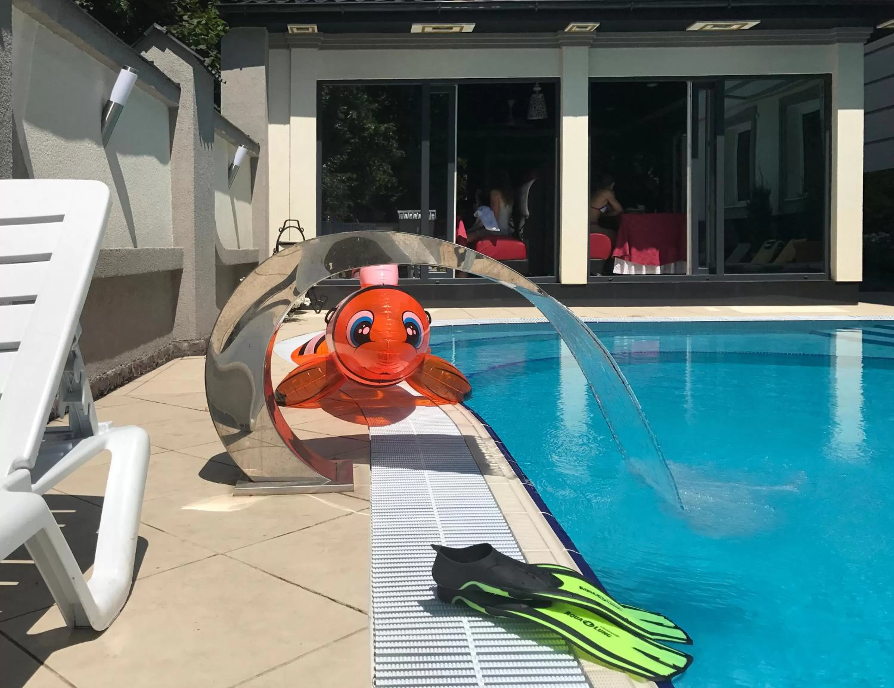 Patio, Swimming Pool in Eney Boutique Hotel
