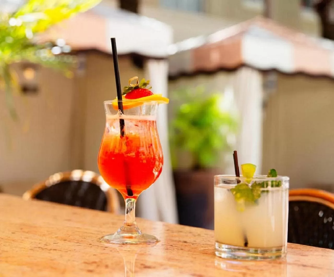 Drinks in The Plymouth South Beach