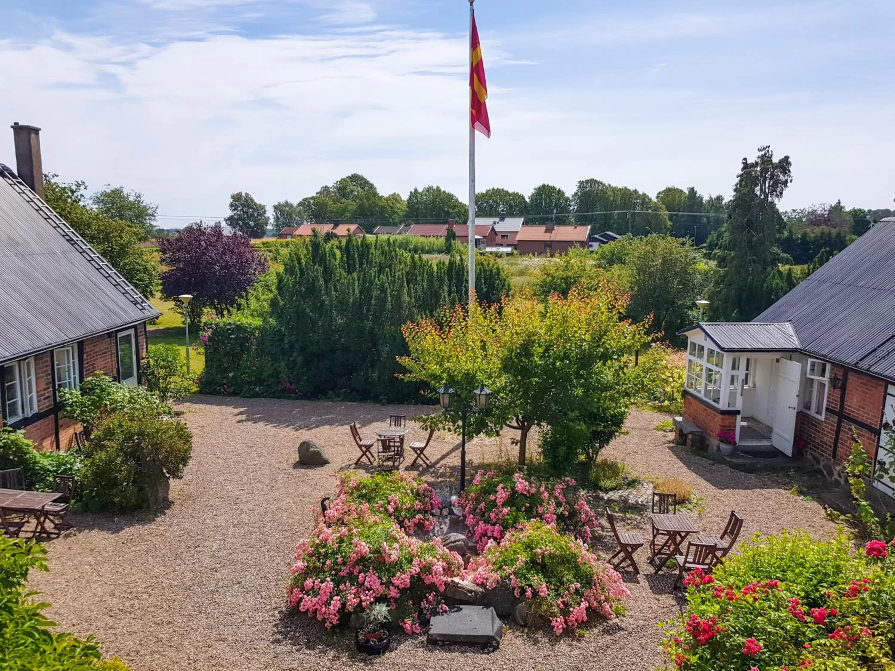 Garden in Stora Herrestad B&B
