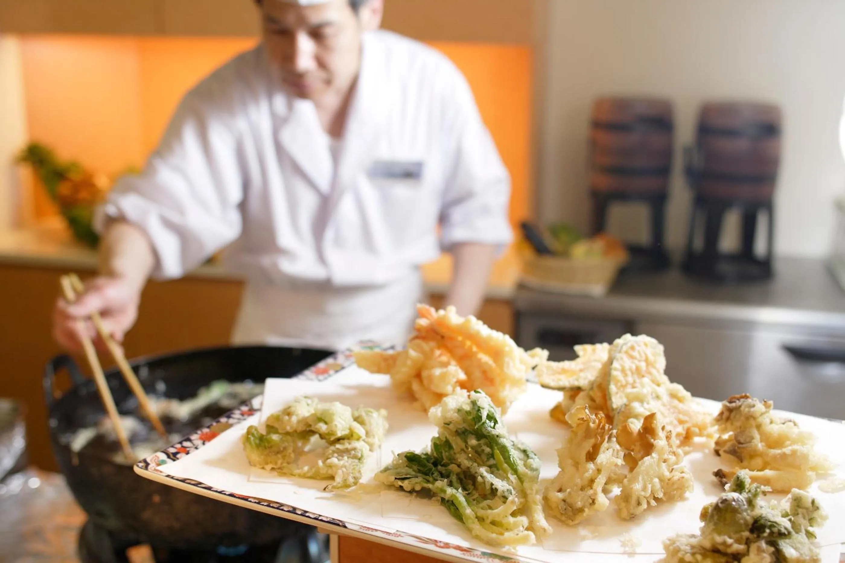 Food close-up in Niseko Prince Hotel Hirafutei