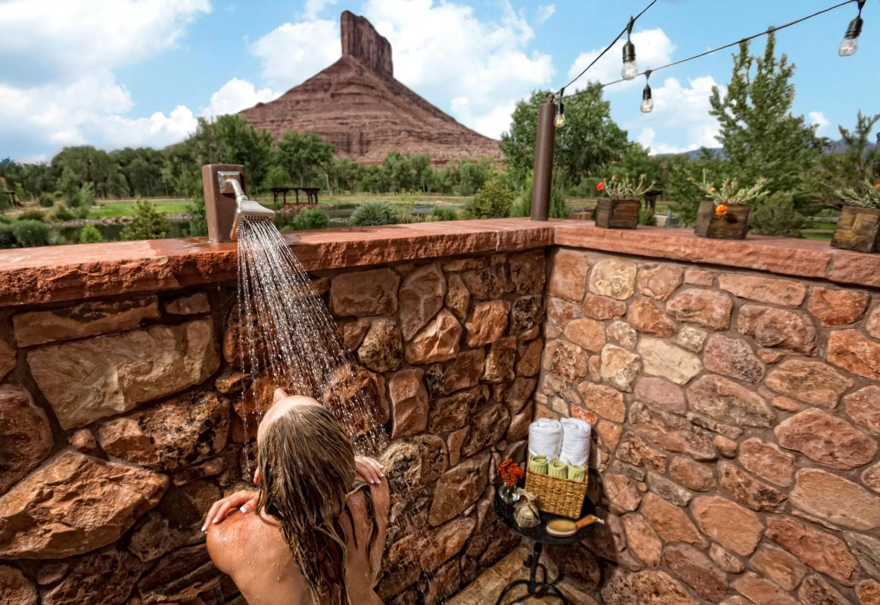 Balcony/Terrace in Gateway Canyons Resort, a Noble House Resort