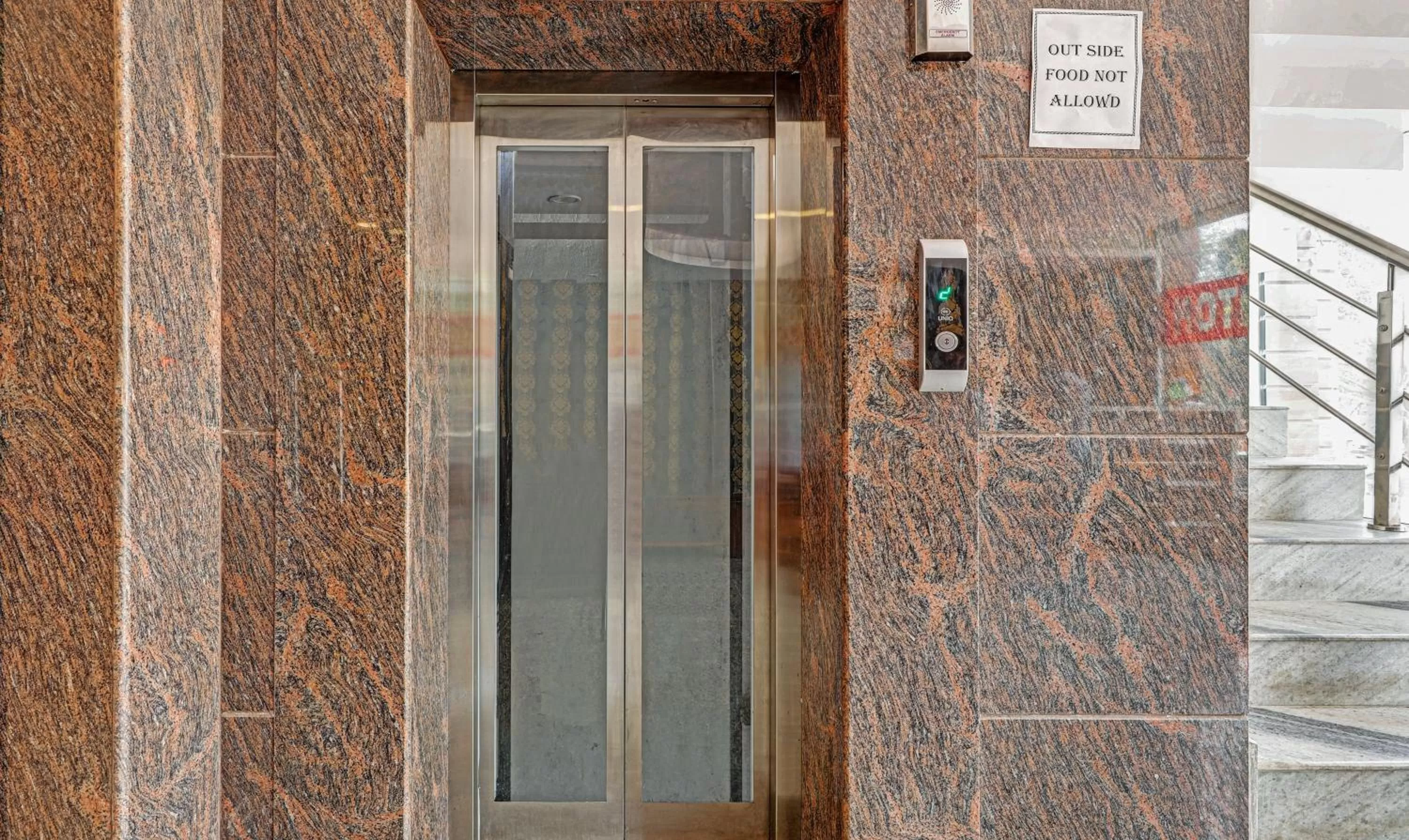 elevator, Bathroom in Treebo Trend Silver Stallion