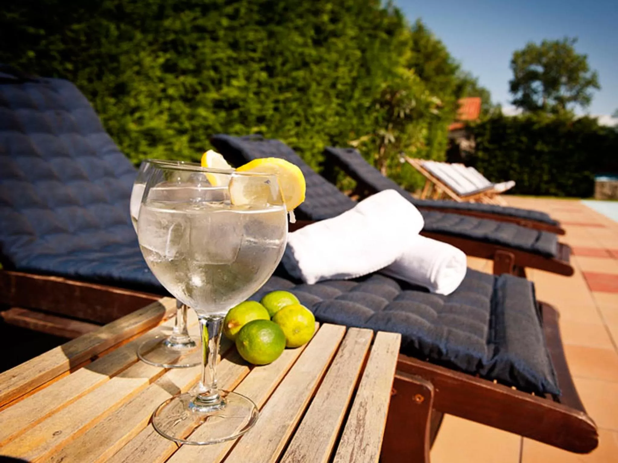 Alcoholic drinks in Posada Santa Ana