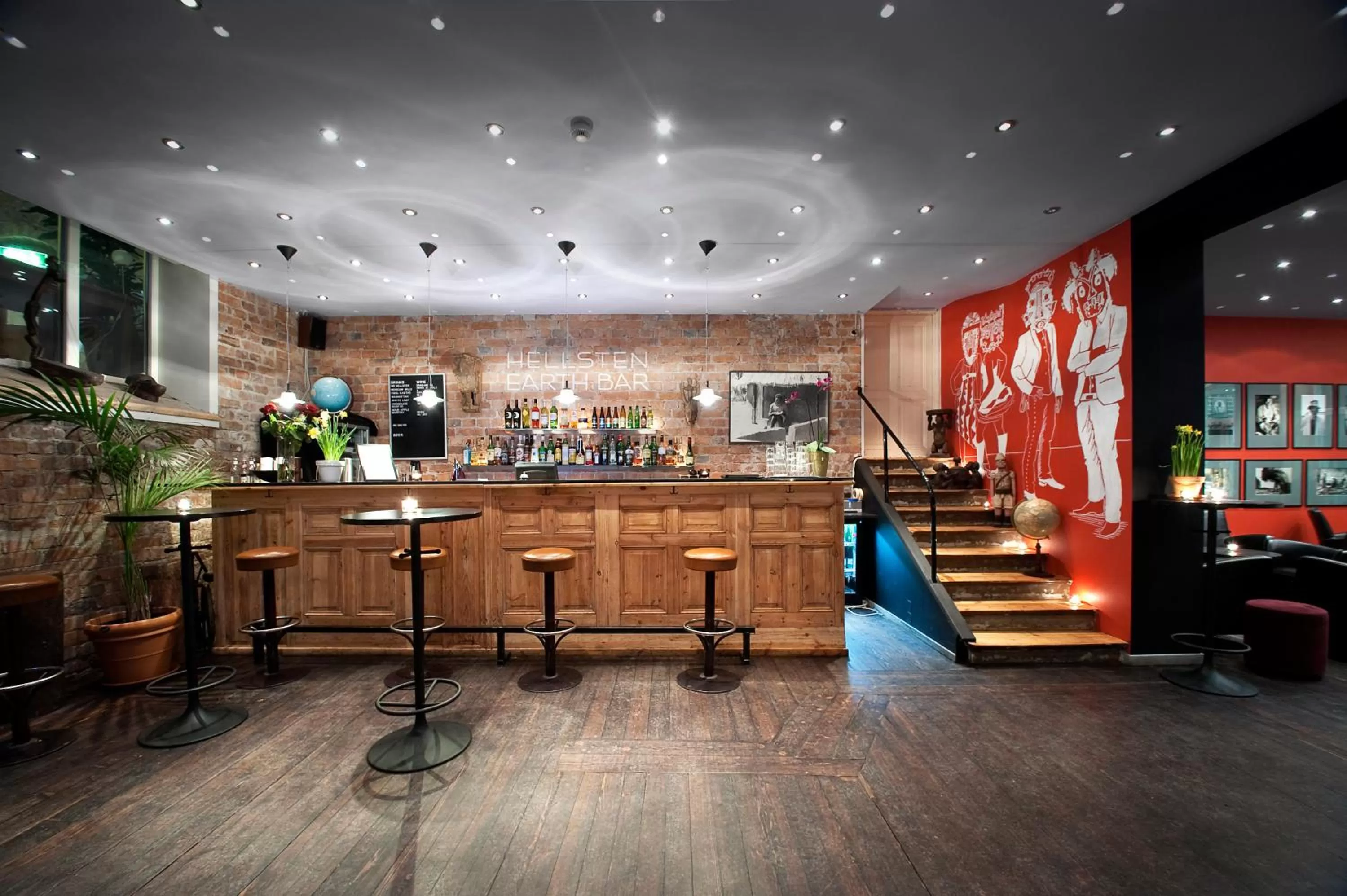 Lounge or bar in Hotel Hellsten