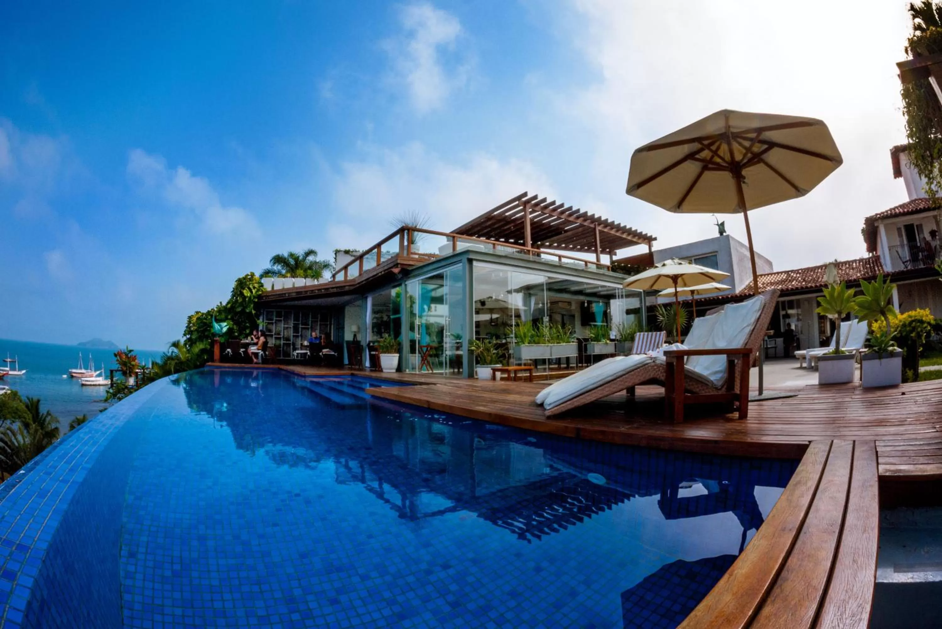 Pool view in Abracadabra Boutique Hotel