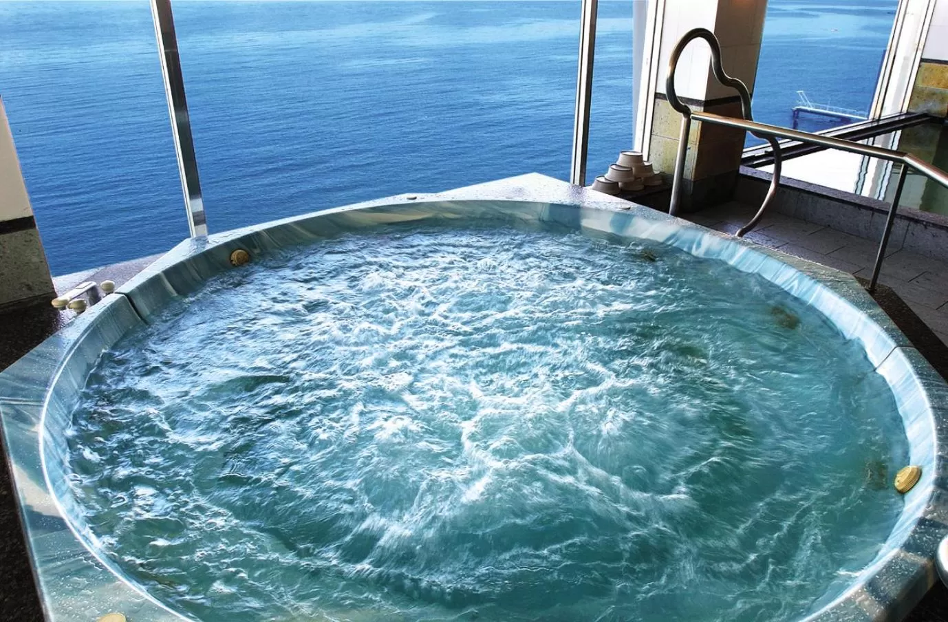 Hot Spring Bath in Ibusuki Kaijo Hotel