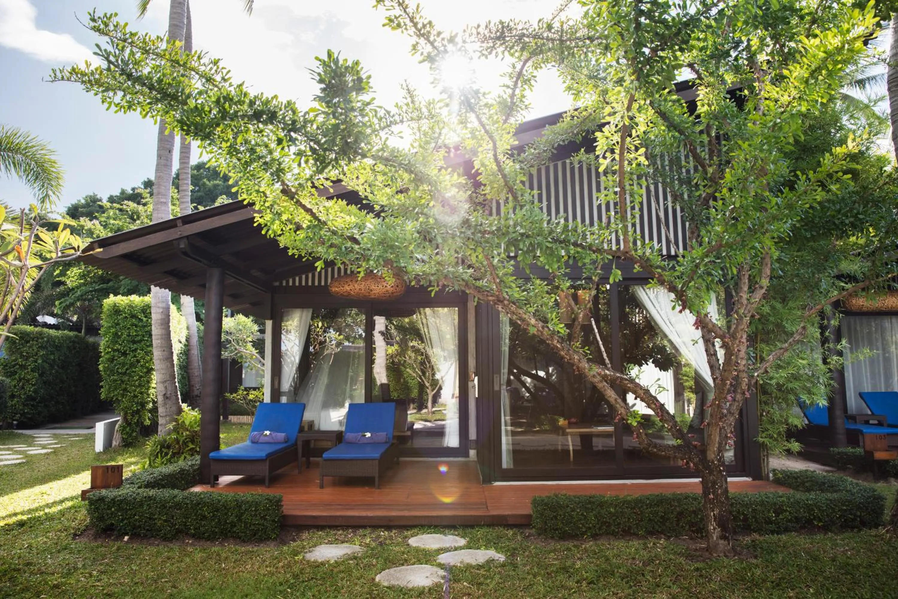 Balcony/Terrace, Children's Play Area in Chura Samui - SHA Plus