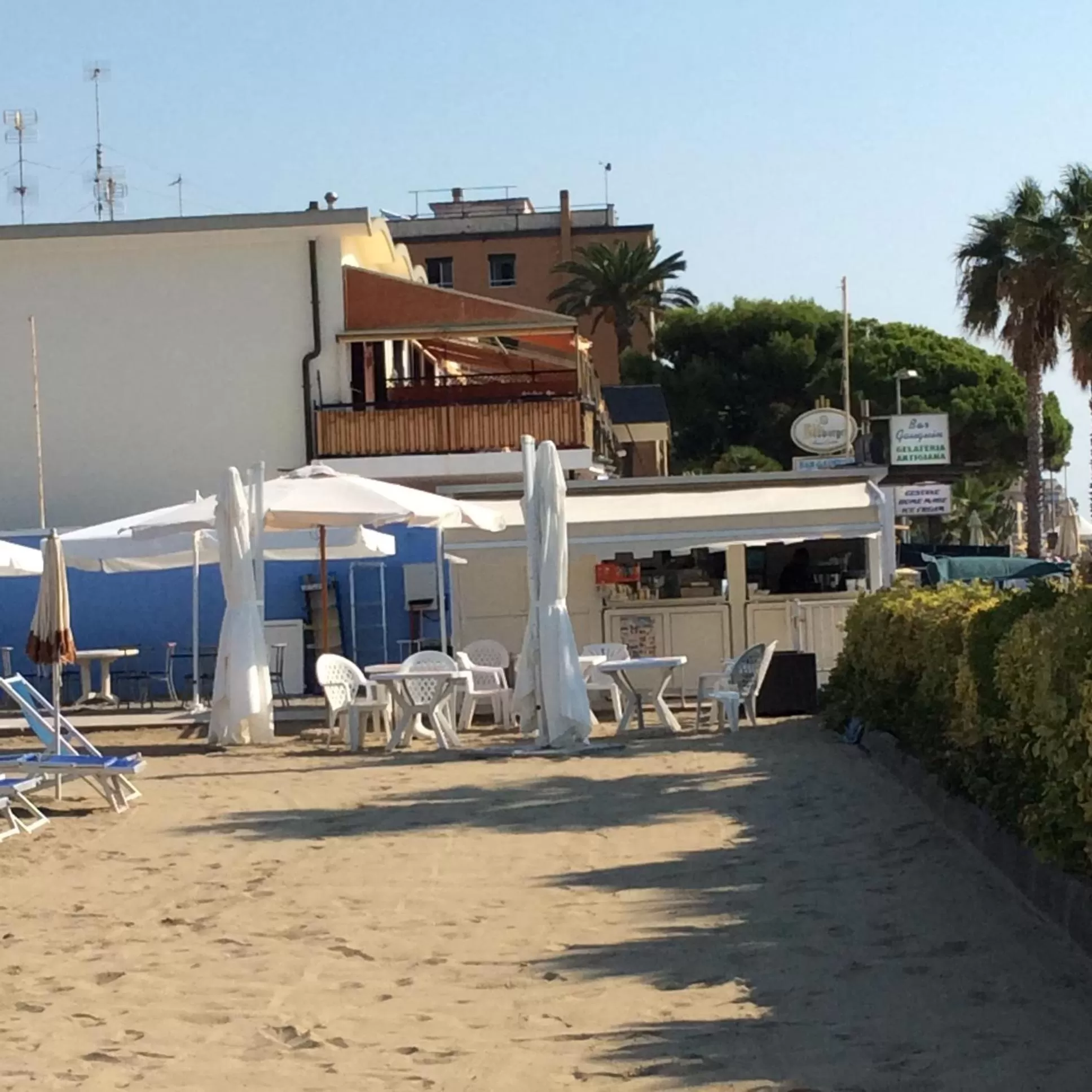 Beach in Hotel Villa San Giuseppe