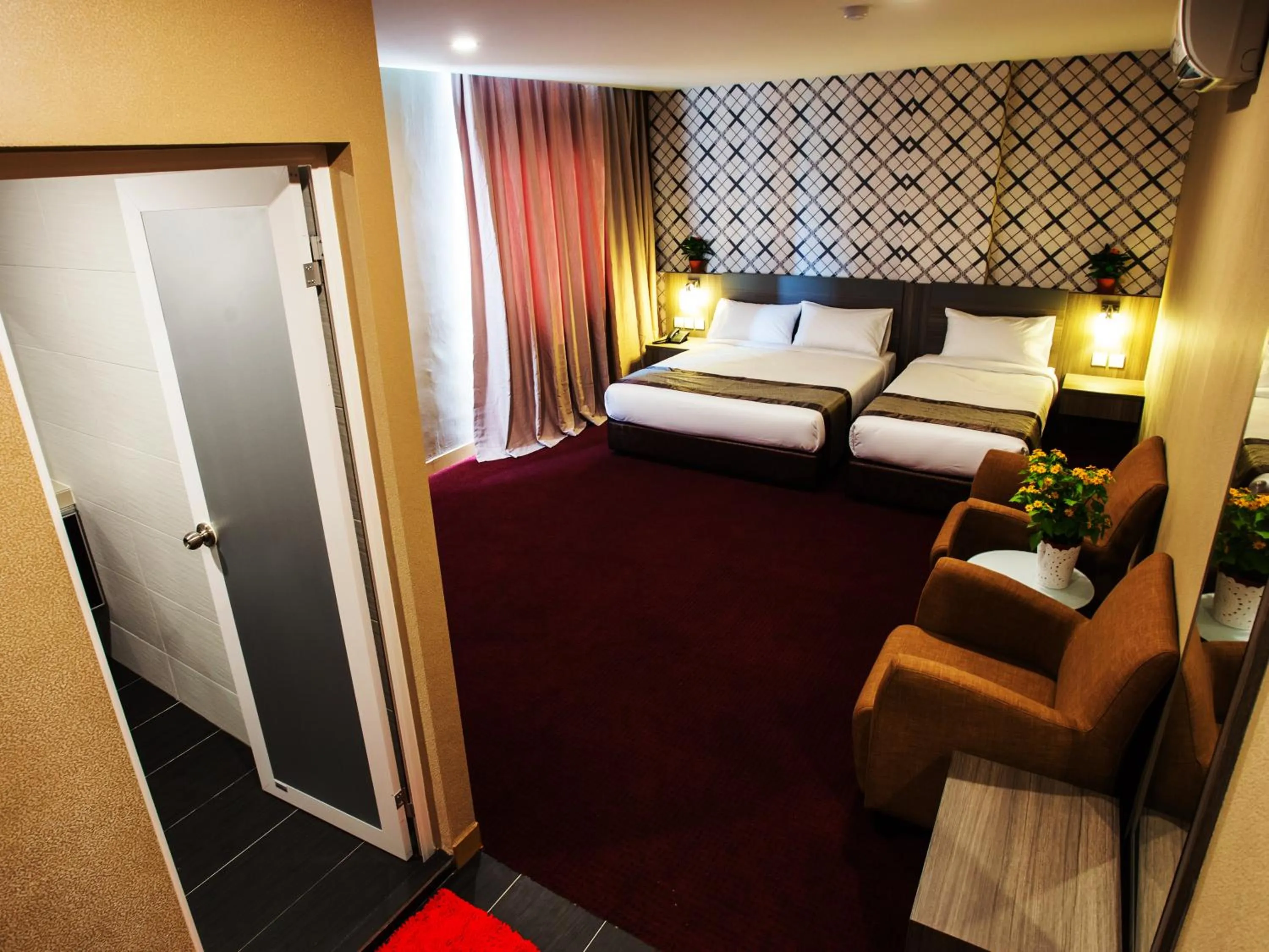 Bedroom, Bed in LS Hotel