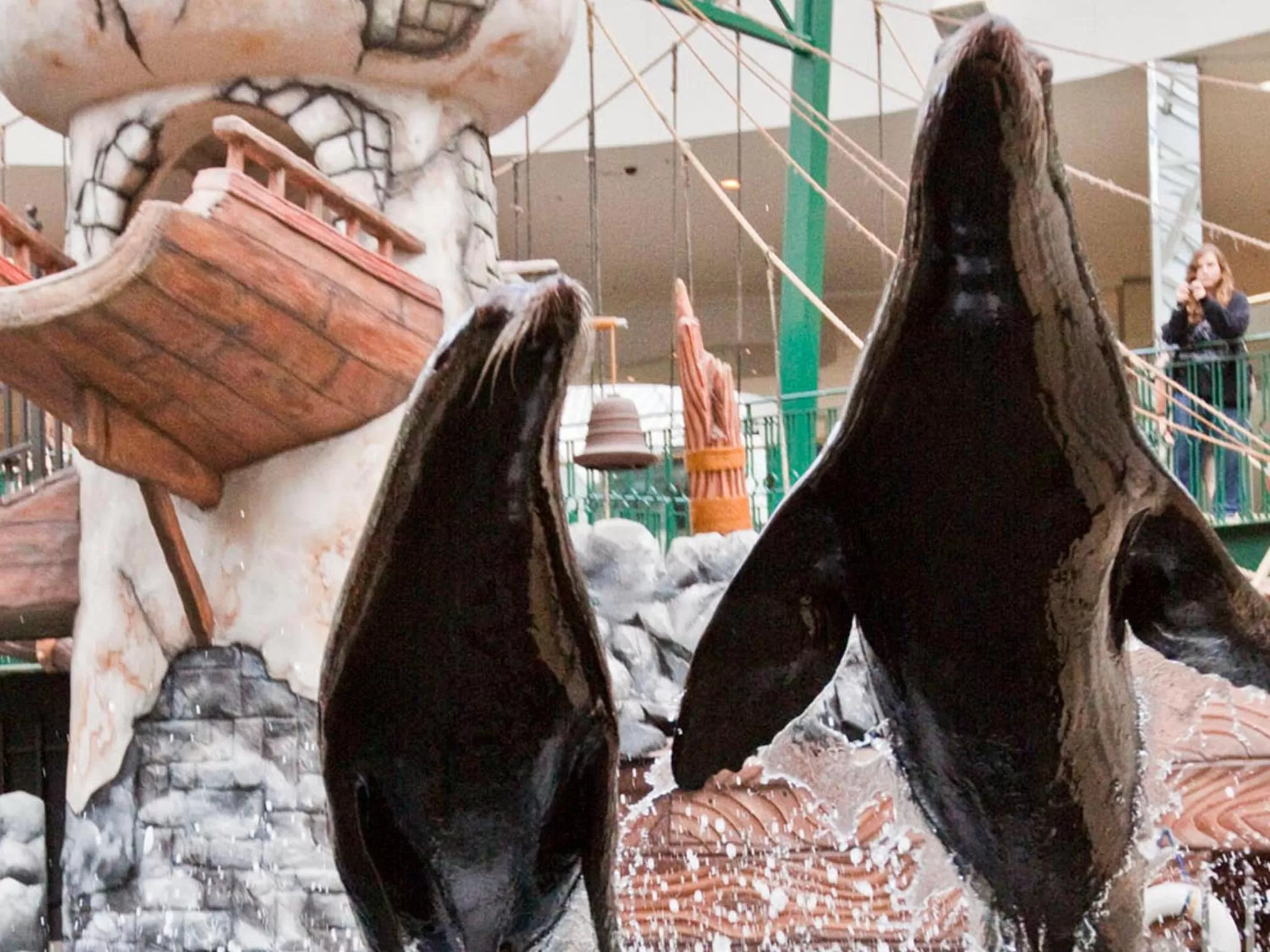 Decorative detail in West Edmonton Mall Inn