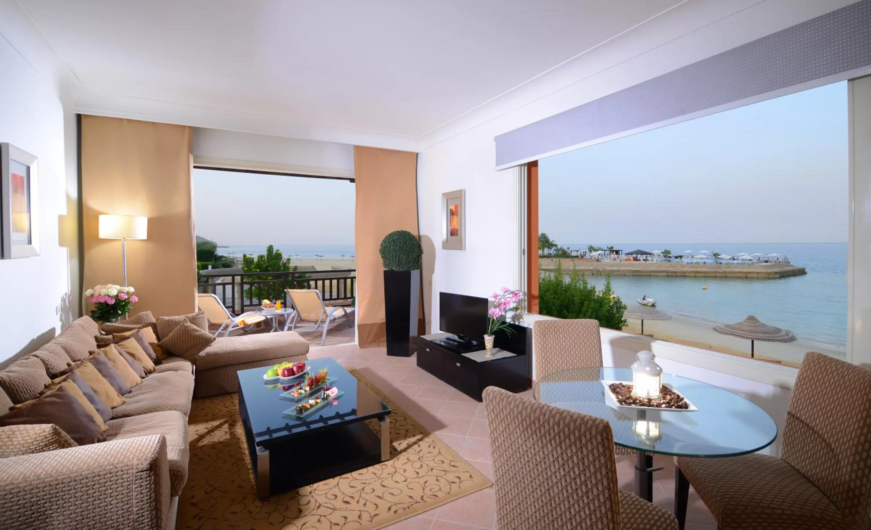 Natural landscape in Mövenpick Resort El Sokhna