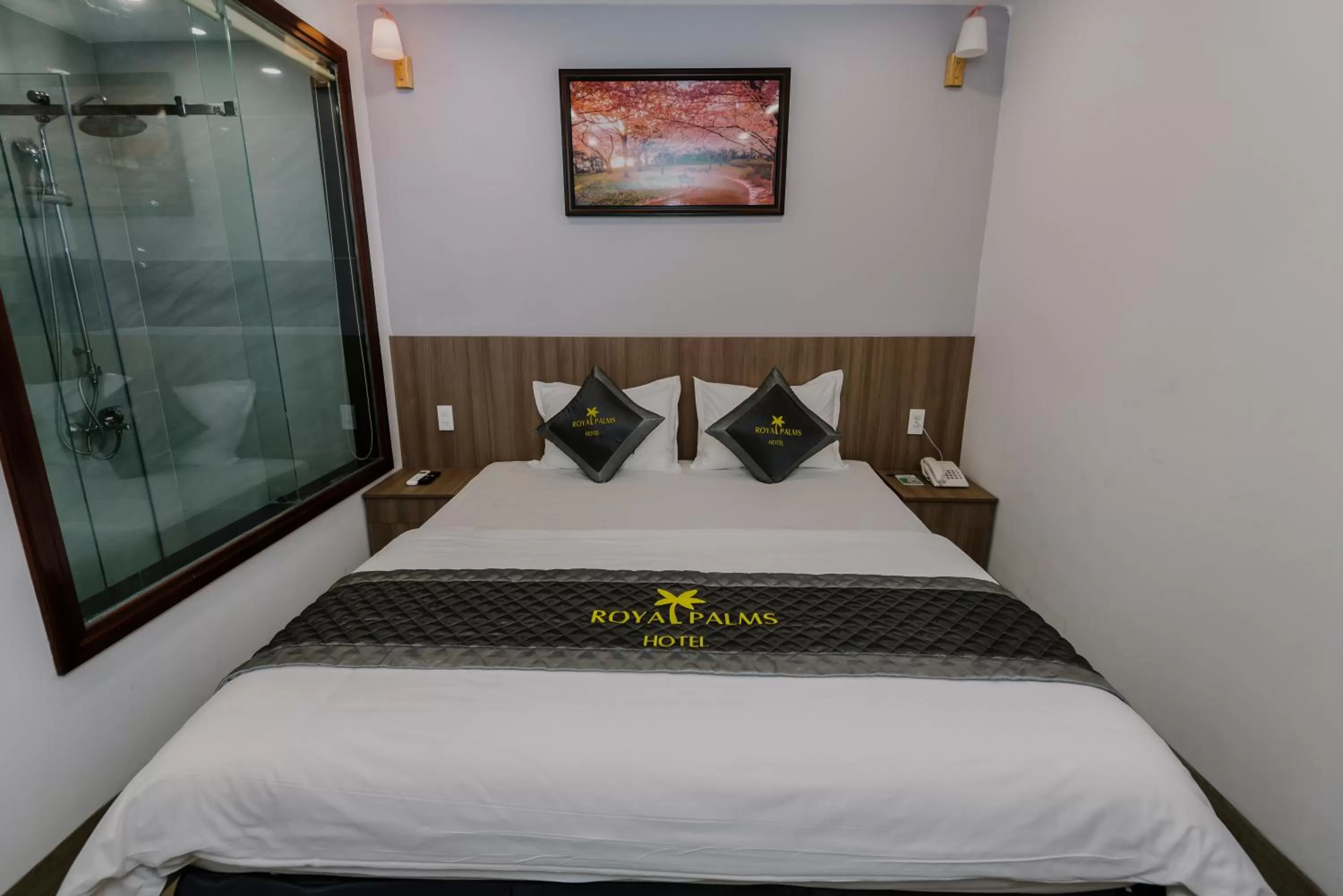 Bed in Royal Palms Hotel