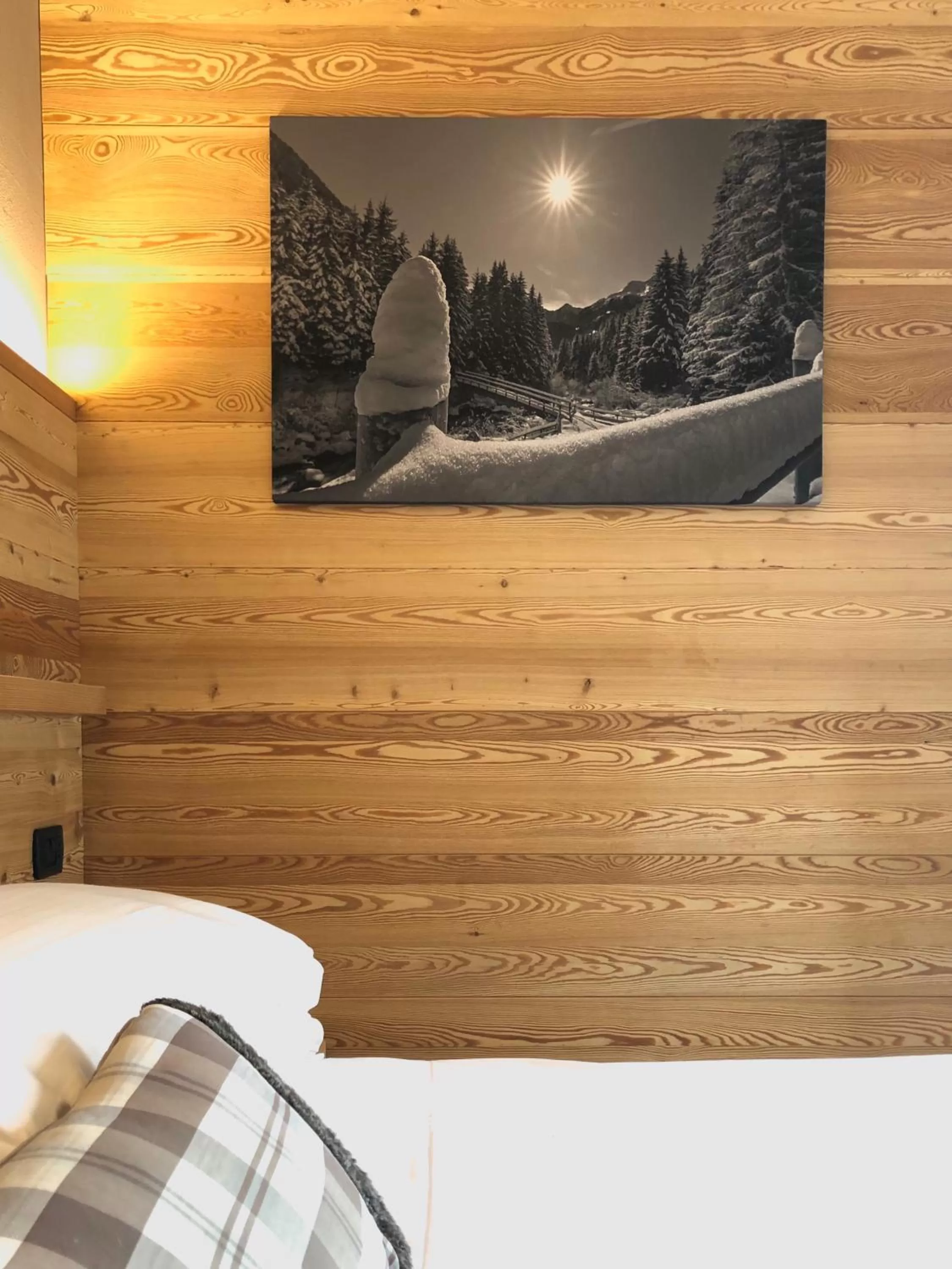 Decorative detail, Bed in Hotel Nevada