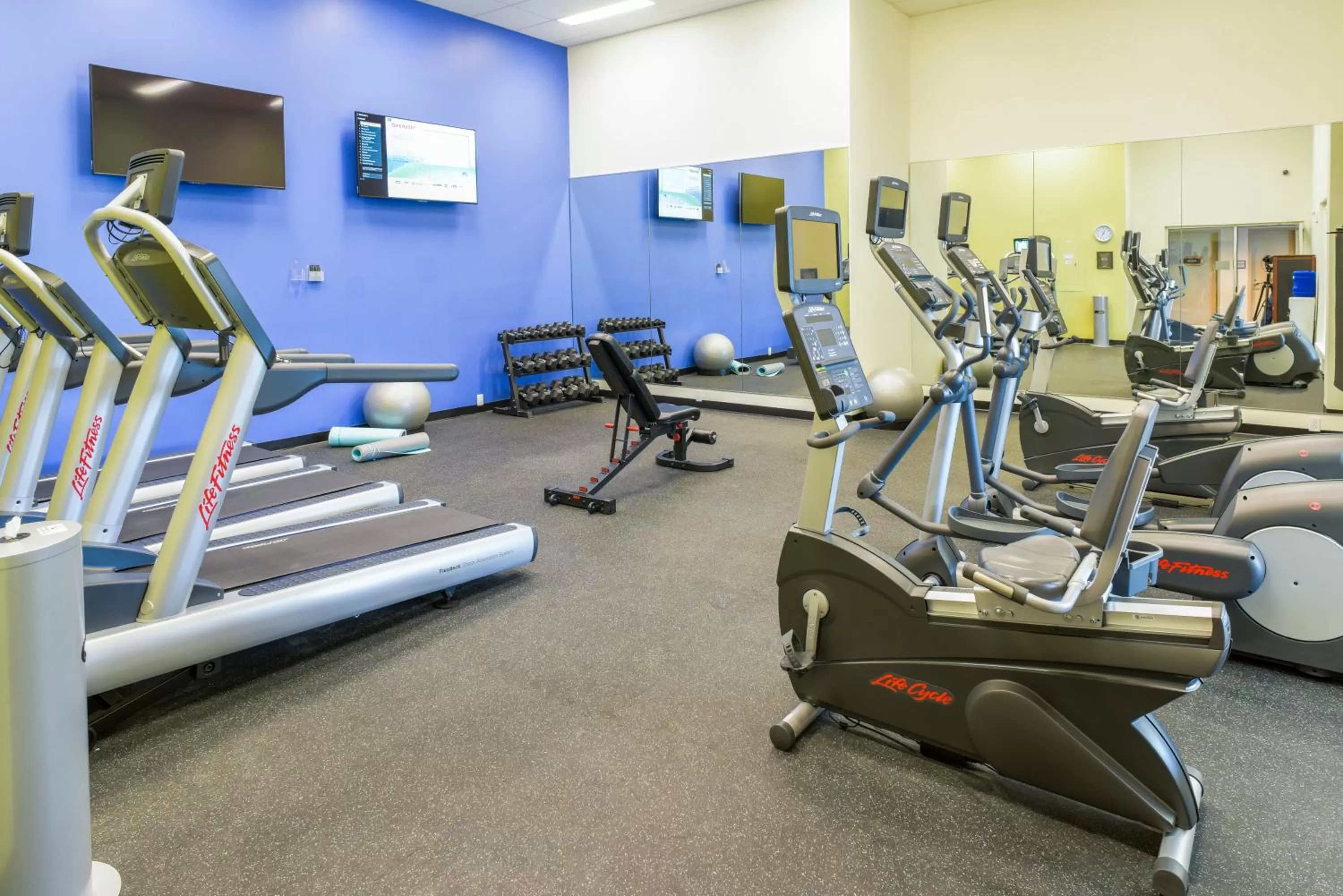 Fitness centre/facilities in Tioga Downs Casino and Resort