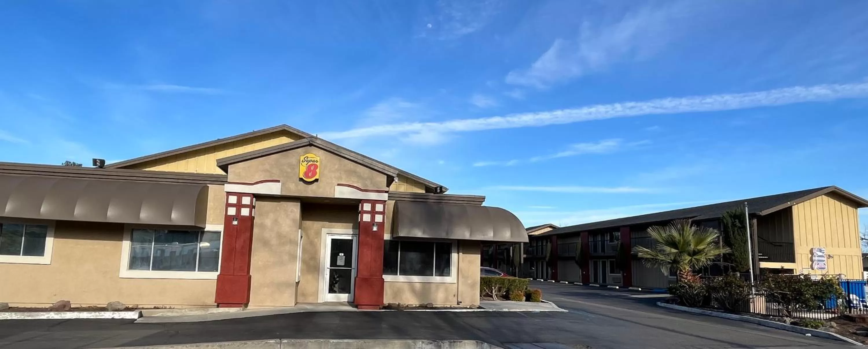 Property building in Super 8 by Wyndham Red Bluff