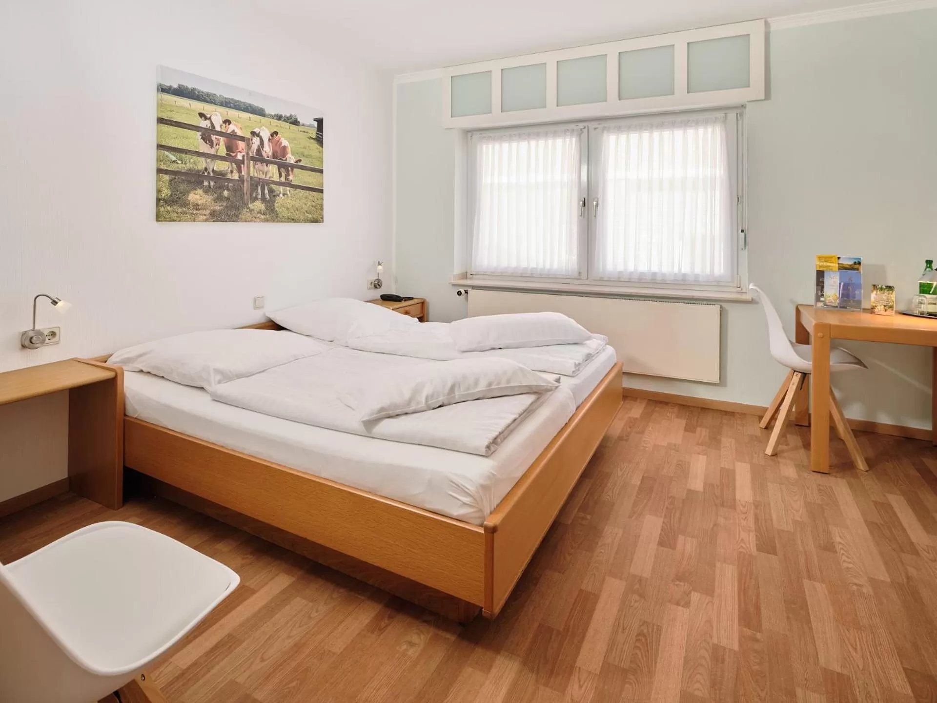 Bed in Hotel Restaurant Clemens-August