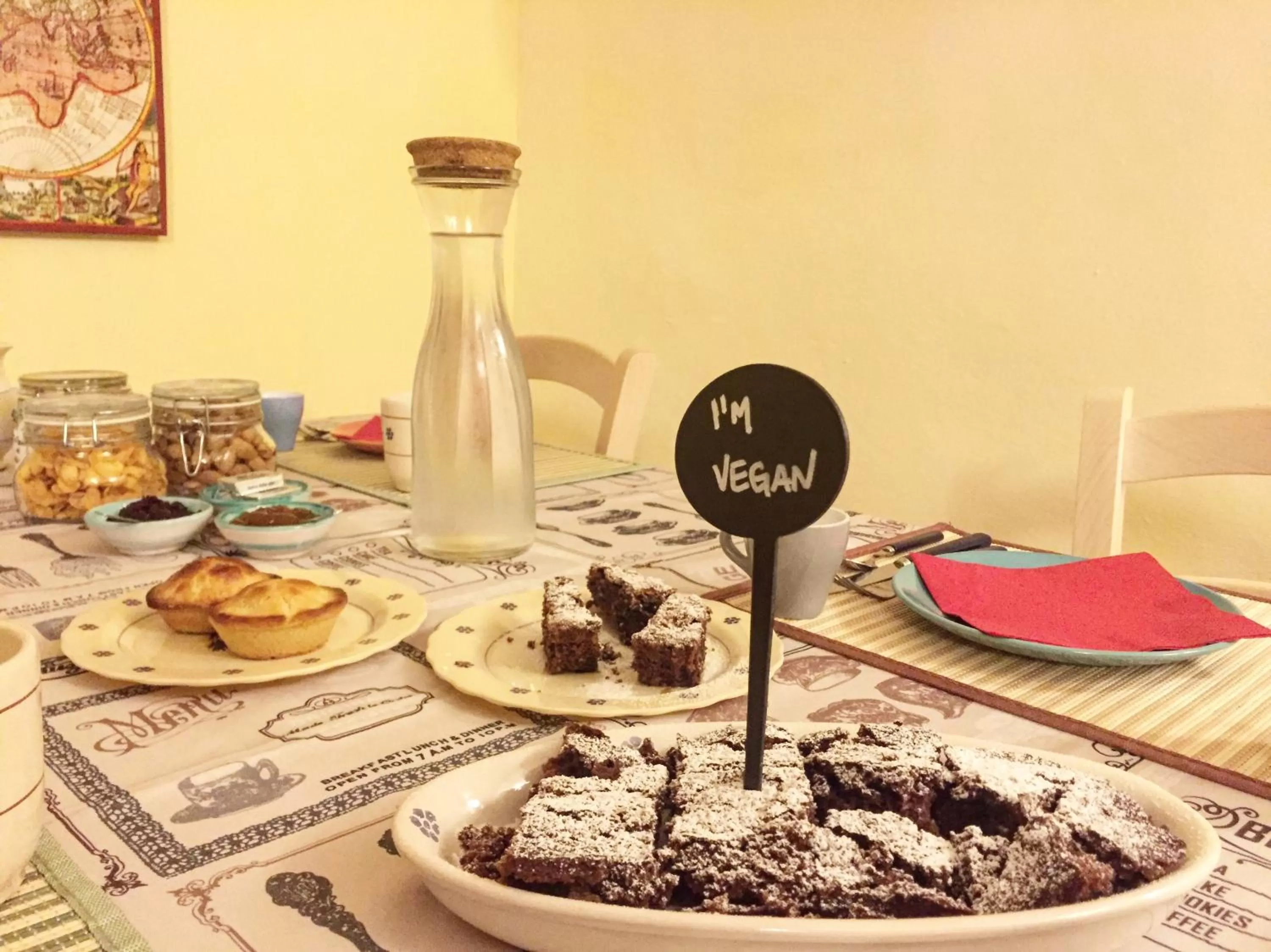 Food and drinks in Antiche Volte B&B