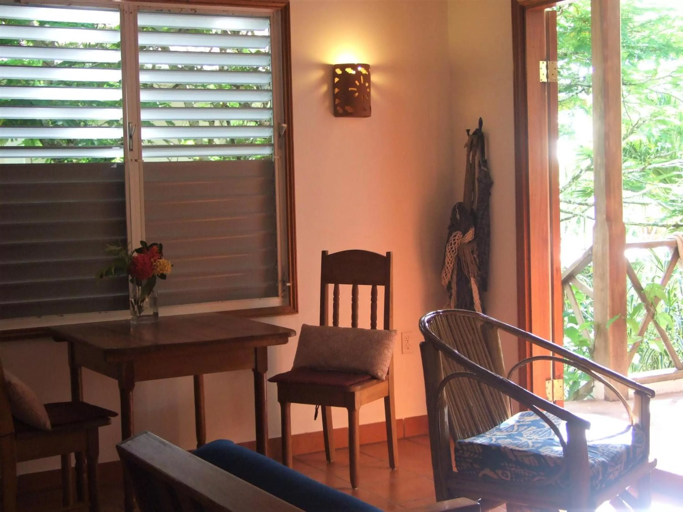 Living room, Seating Area in BlueBelize B&B