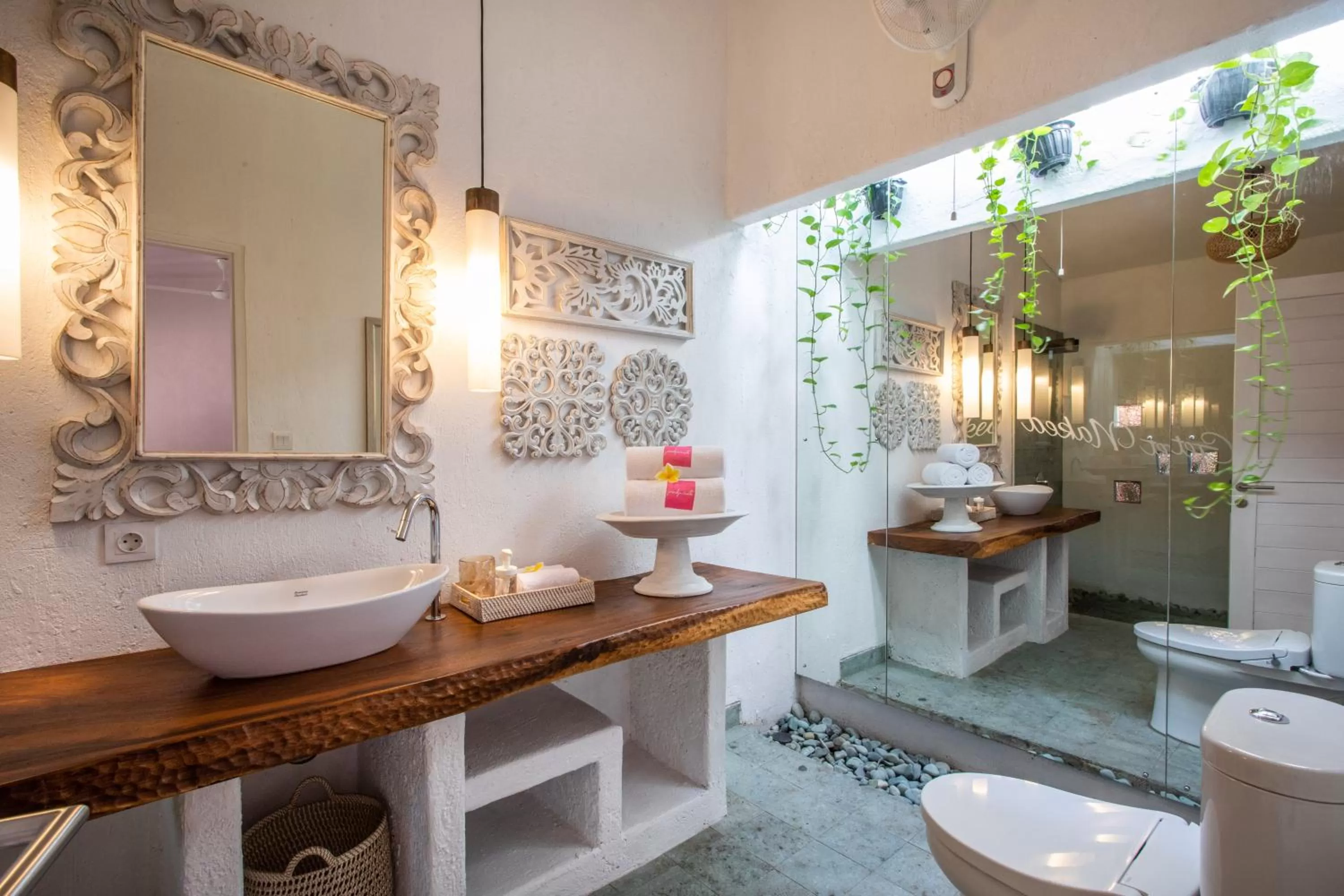 Shower in PinkPrivate Sanur - for Cool Adults Only