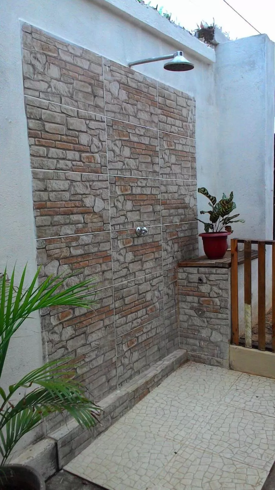 Shower in B&B Pedra do Meio