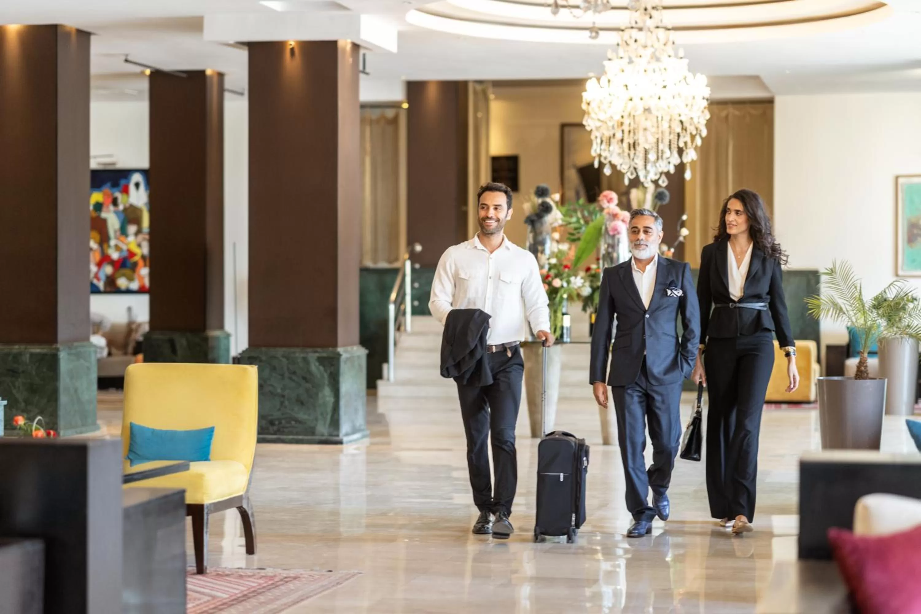 Lobby or reception in Terminus City Center Oujda