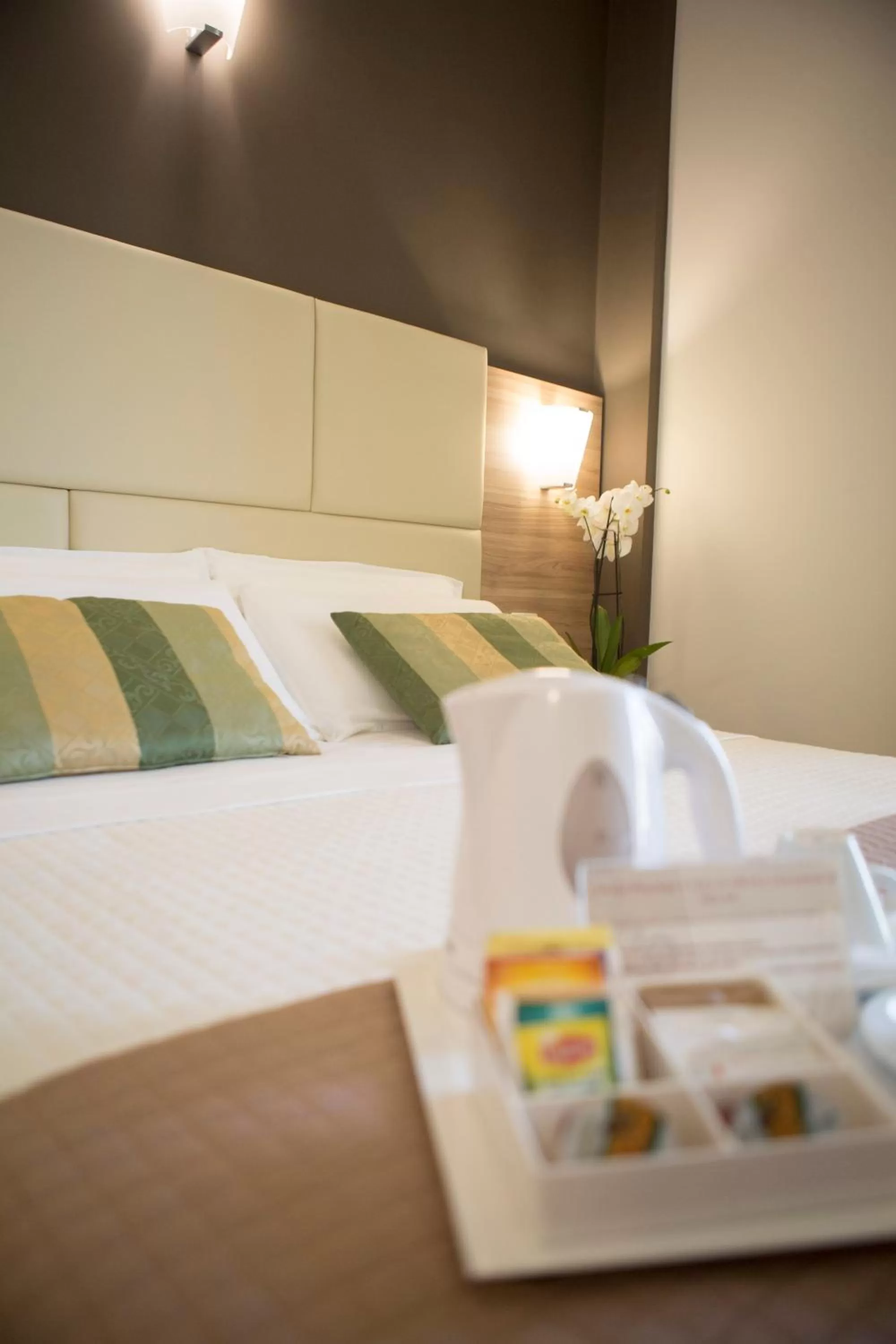 Bed in Hotel Prestige