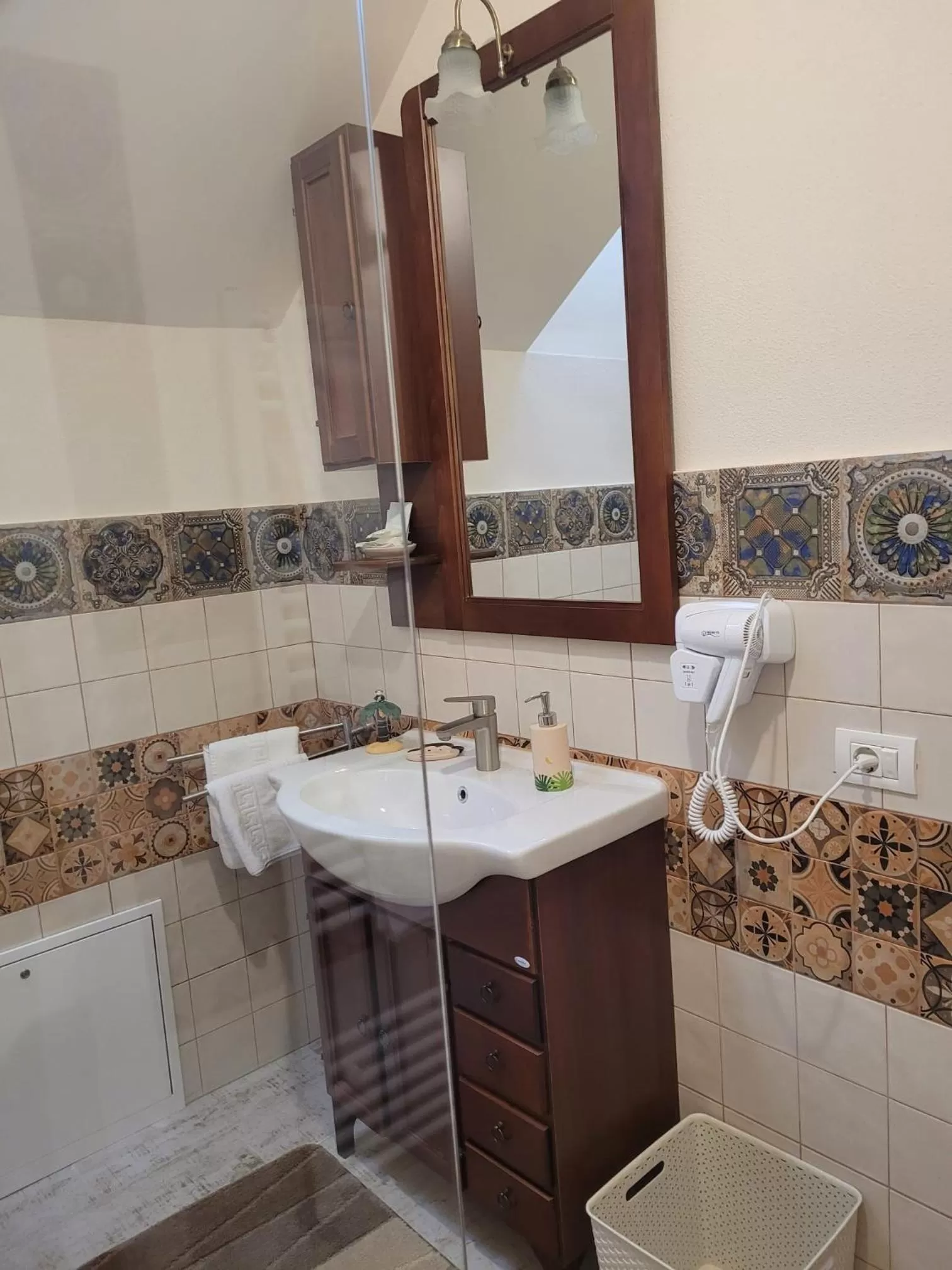 Bathroom in Hotel Bielmann