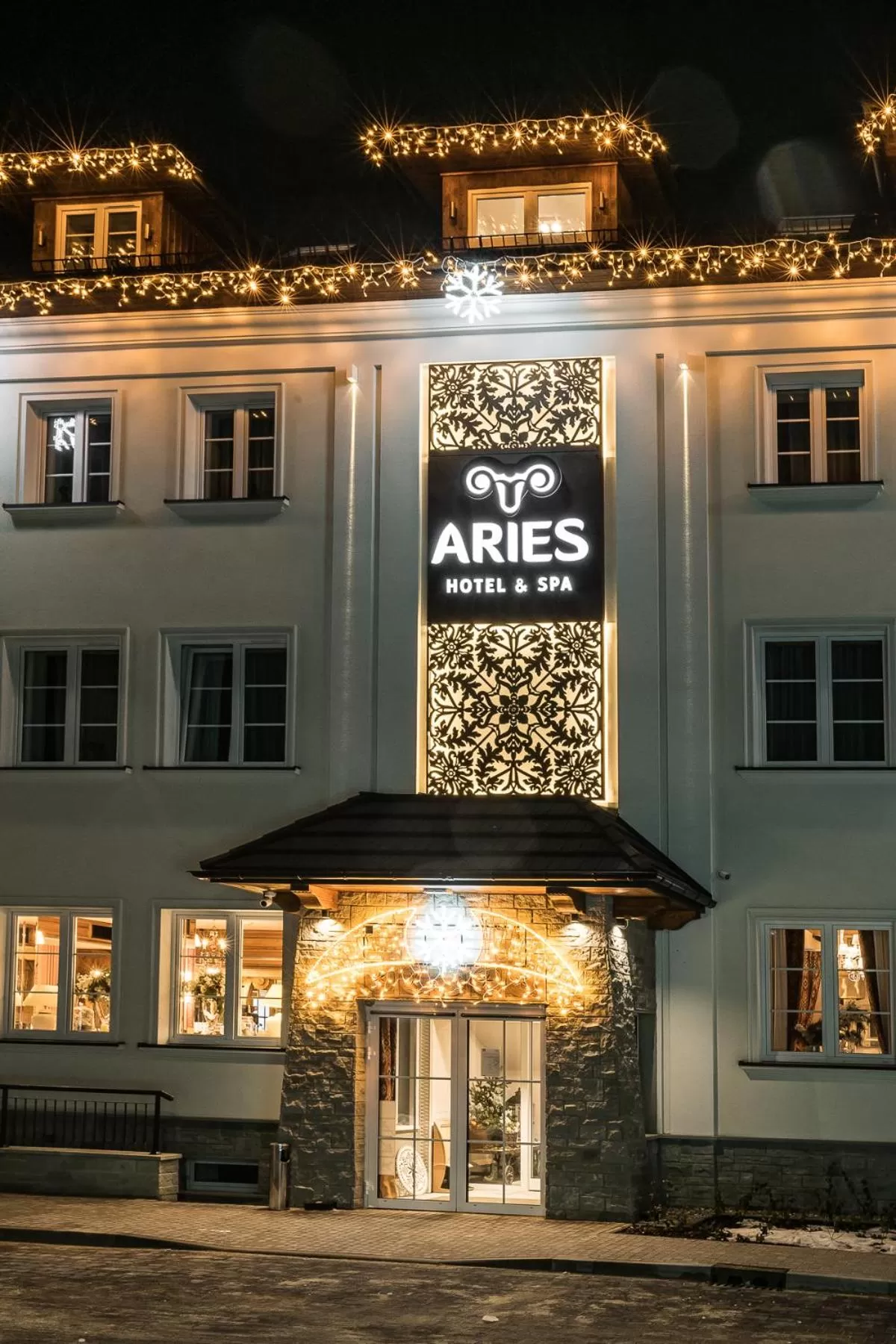 Property building in Aries Hotel & SPA Wisła