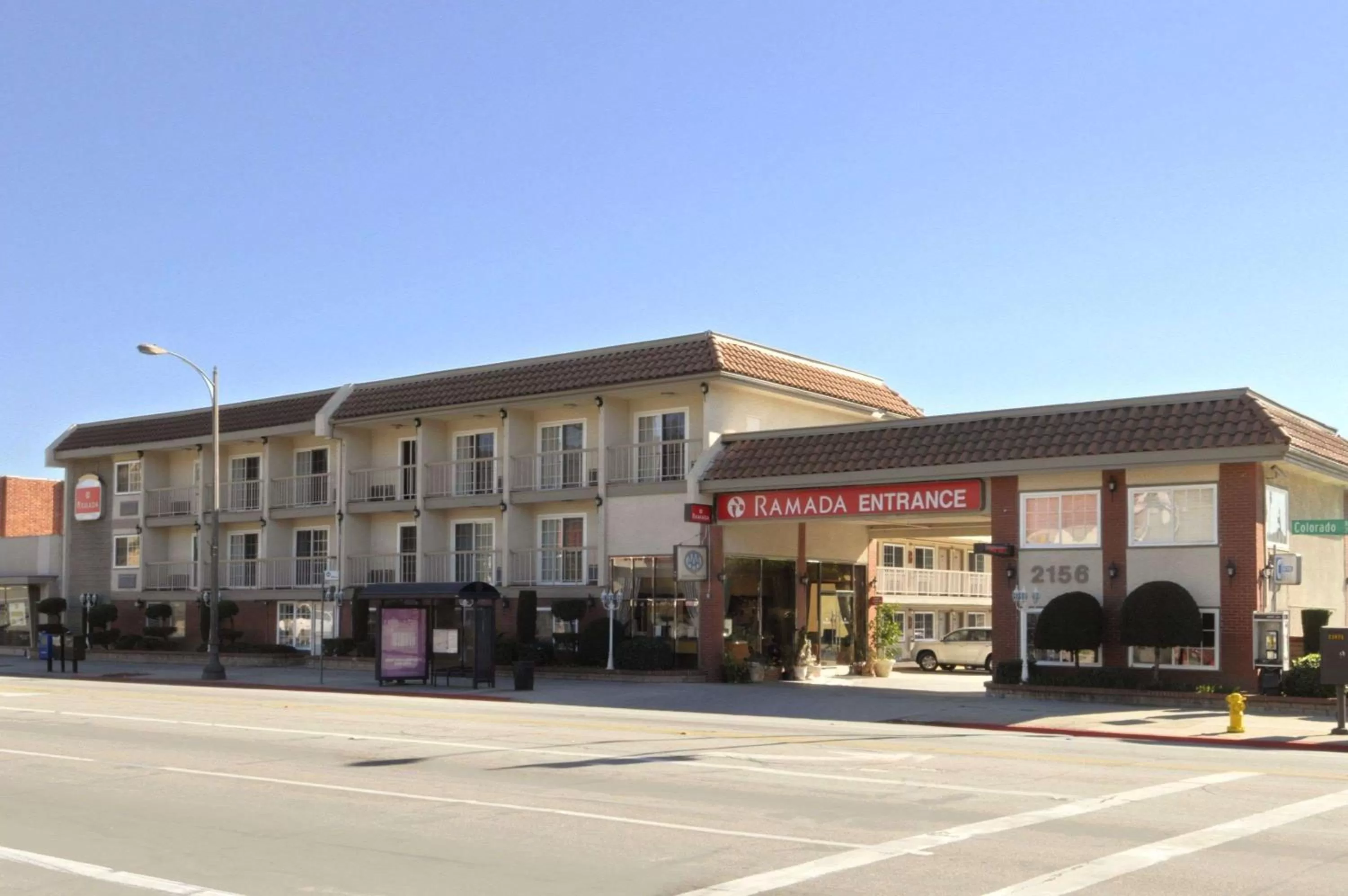 Property building in Ramada by Wyndham Pasadena